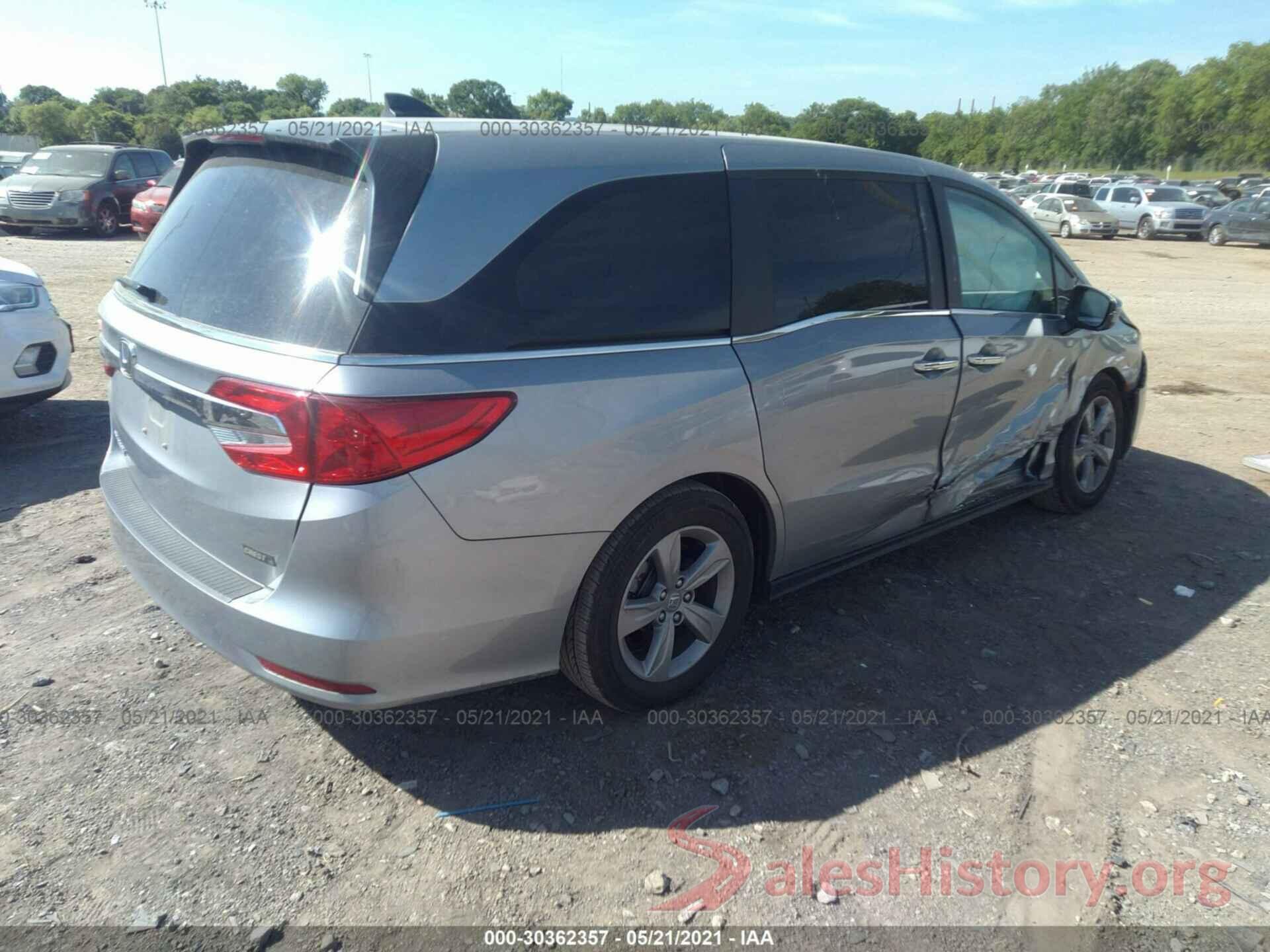 5FNRL6H52KB085476 2019 HONDA ODYSSEY