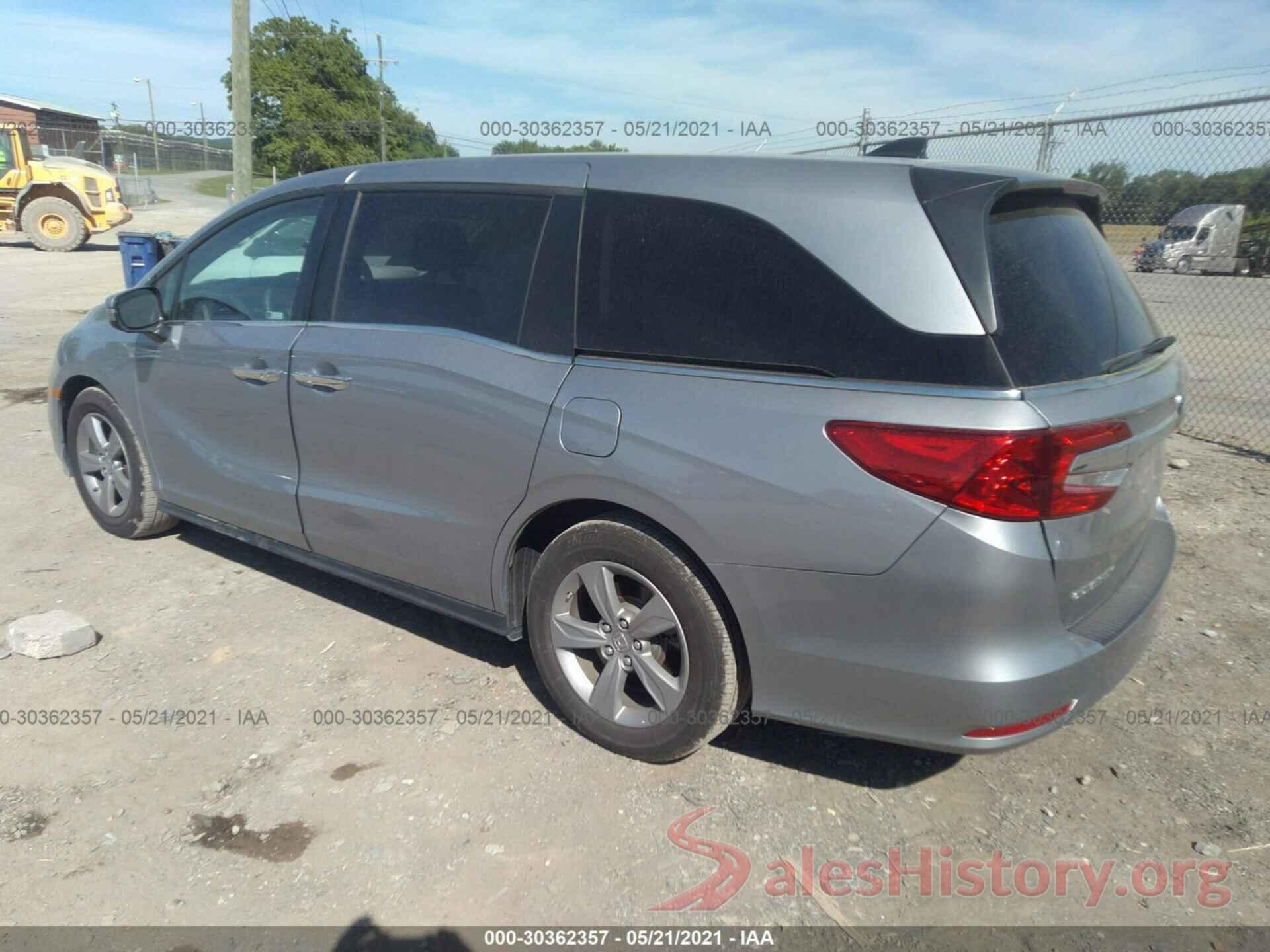 5FNRL6H52KB085476 2019 HONDA ODYSSEY