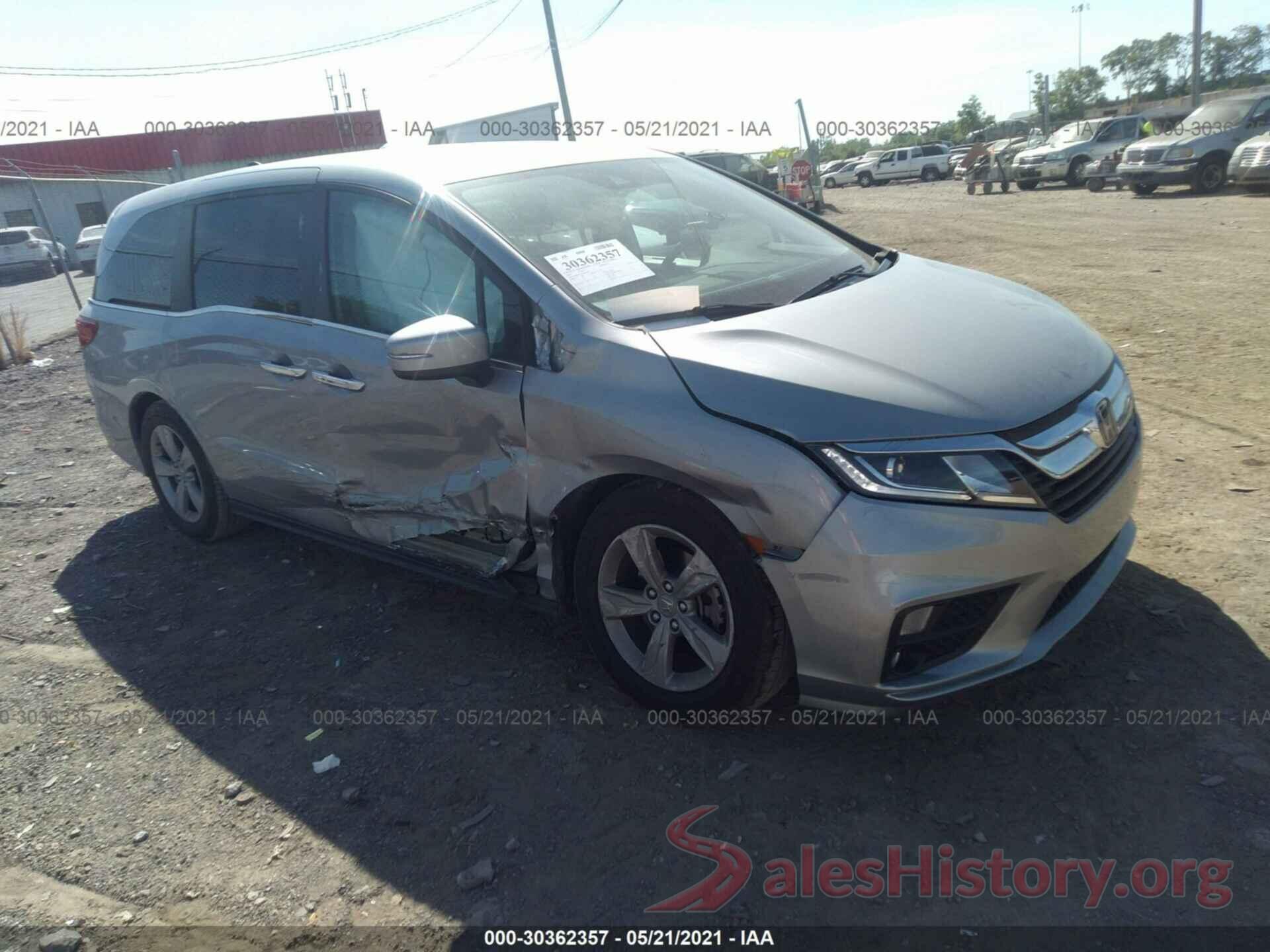 5FNRL6H52KB085476 2019 HONDA ODYSSEY