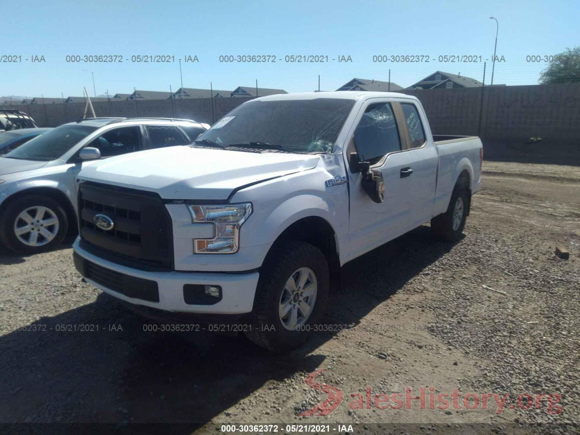 1FTFX1EF2HKD25709 2017 FORD F-150