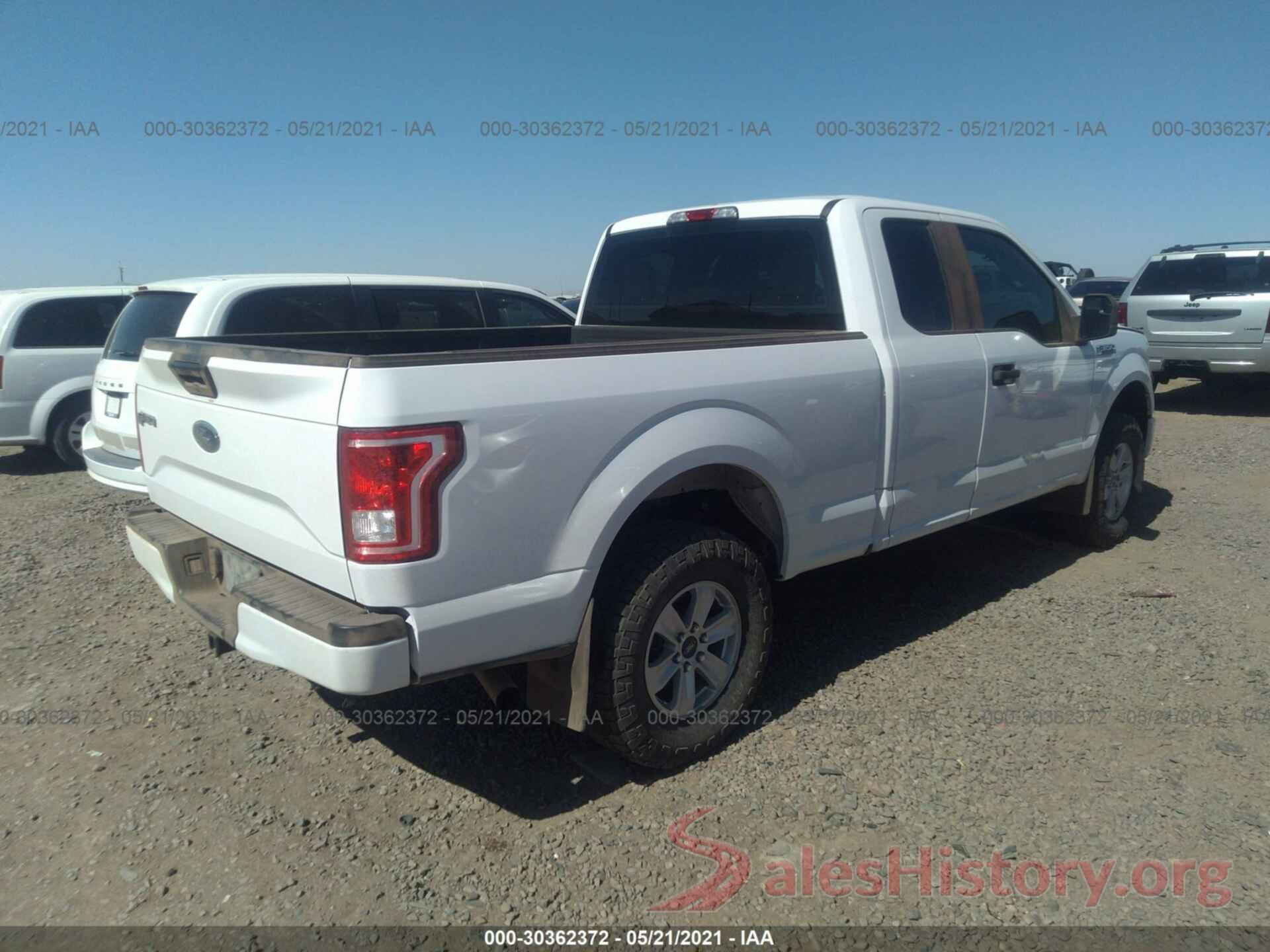 1FTFX1EF2HKD25709 2017 FORD F-150