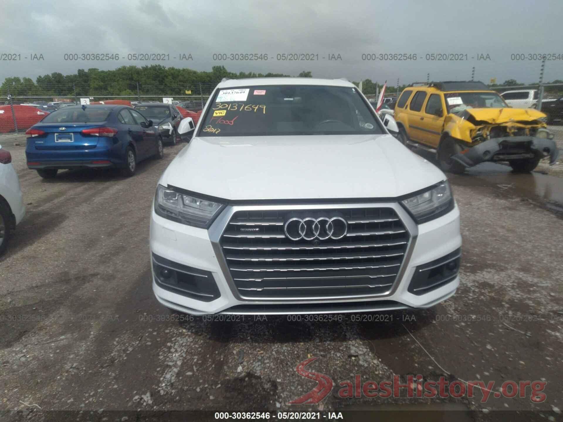 WA1LAAF73HD041855 2017 AUDI Q7