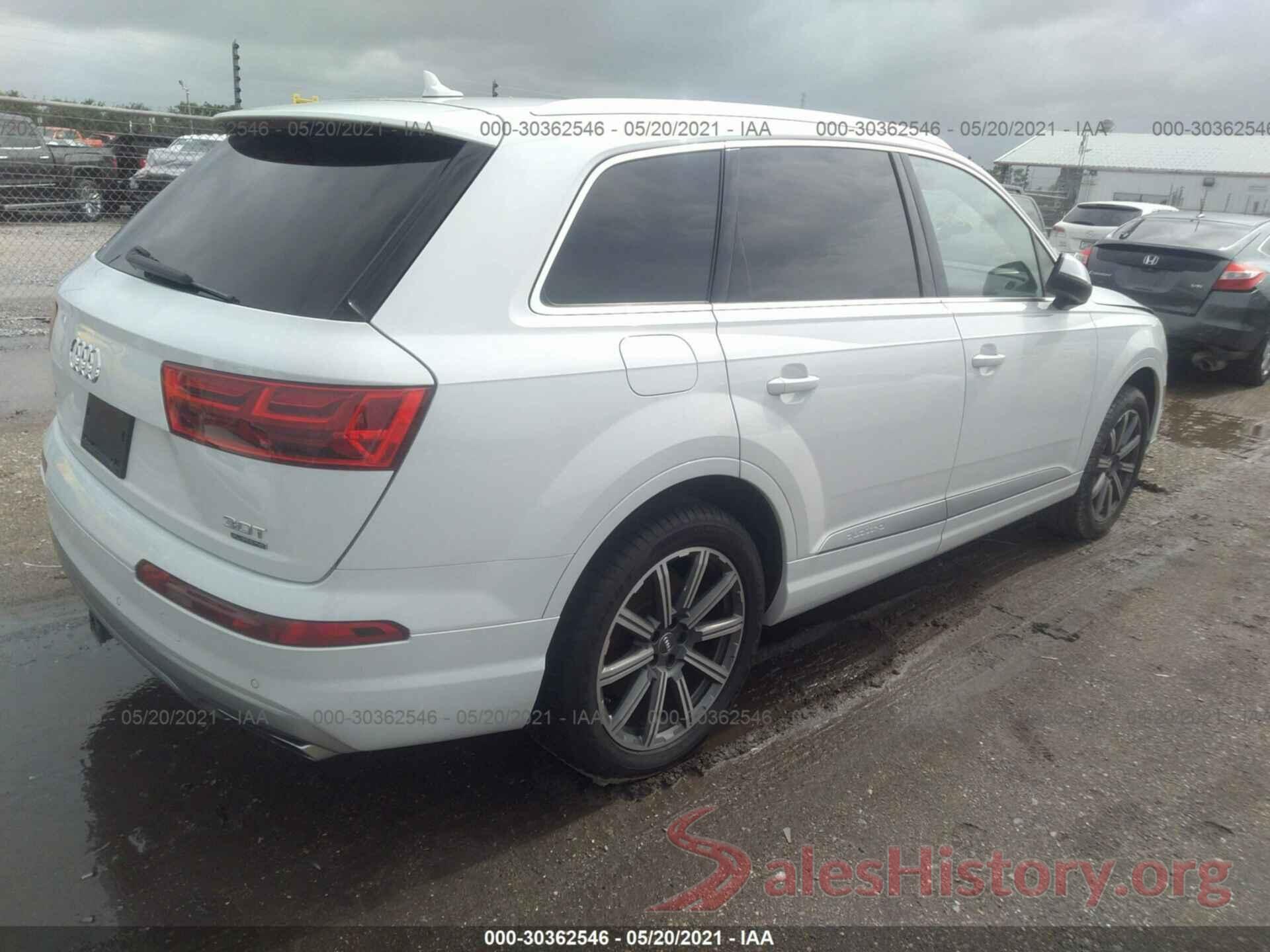 WA1LAAF73HD041855 2017 AUDI Q7