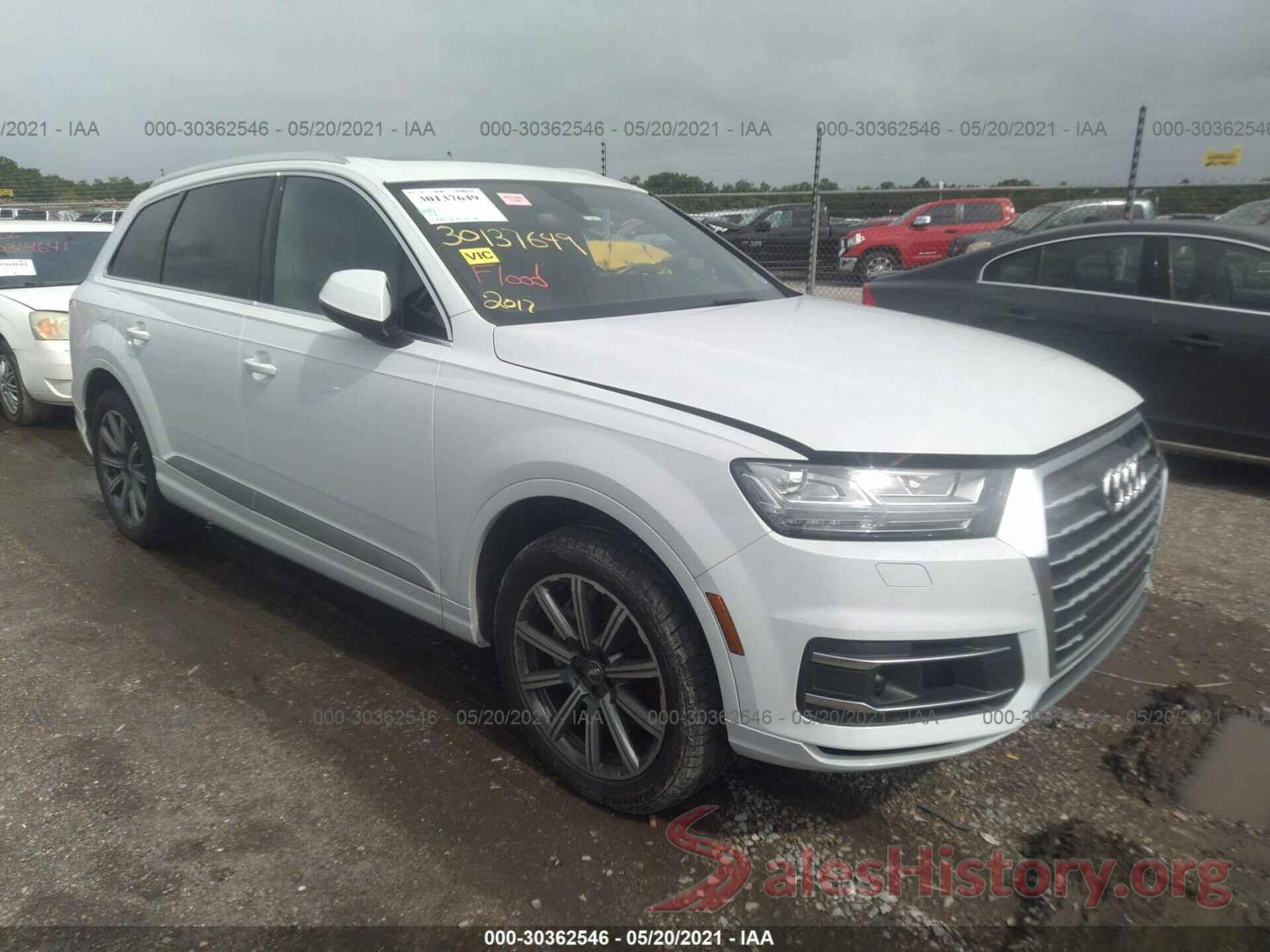 WA1LAAF73HD041855 2017 AUDI Q7