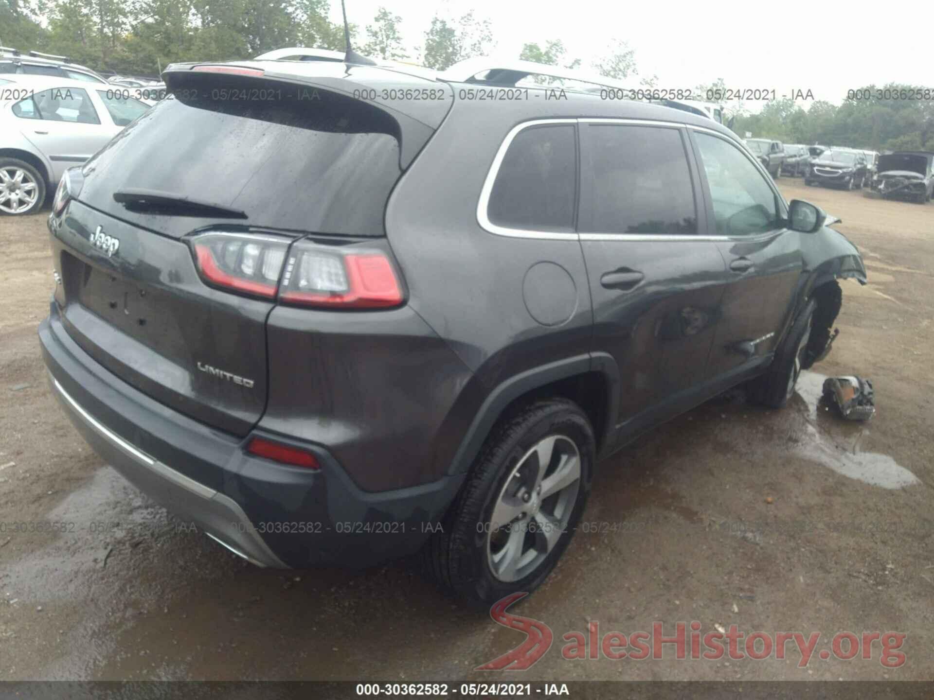 1C4PJMDX6LD656274 2020 JEEP CHEROKEE