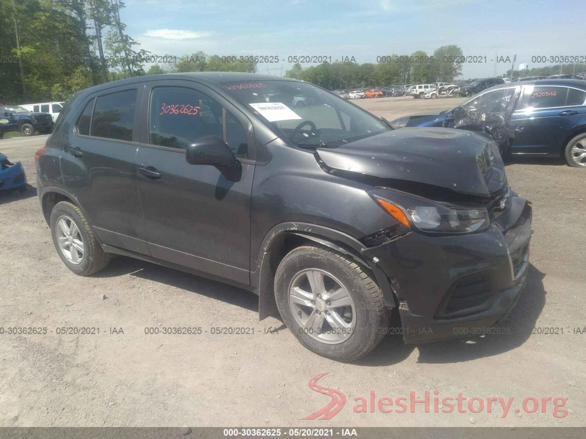 3GNCJKSB4KL375472 2019 CHEVROLET TRAX