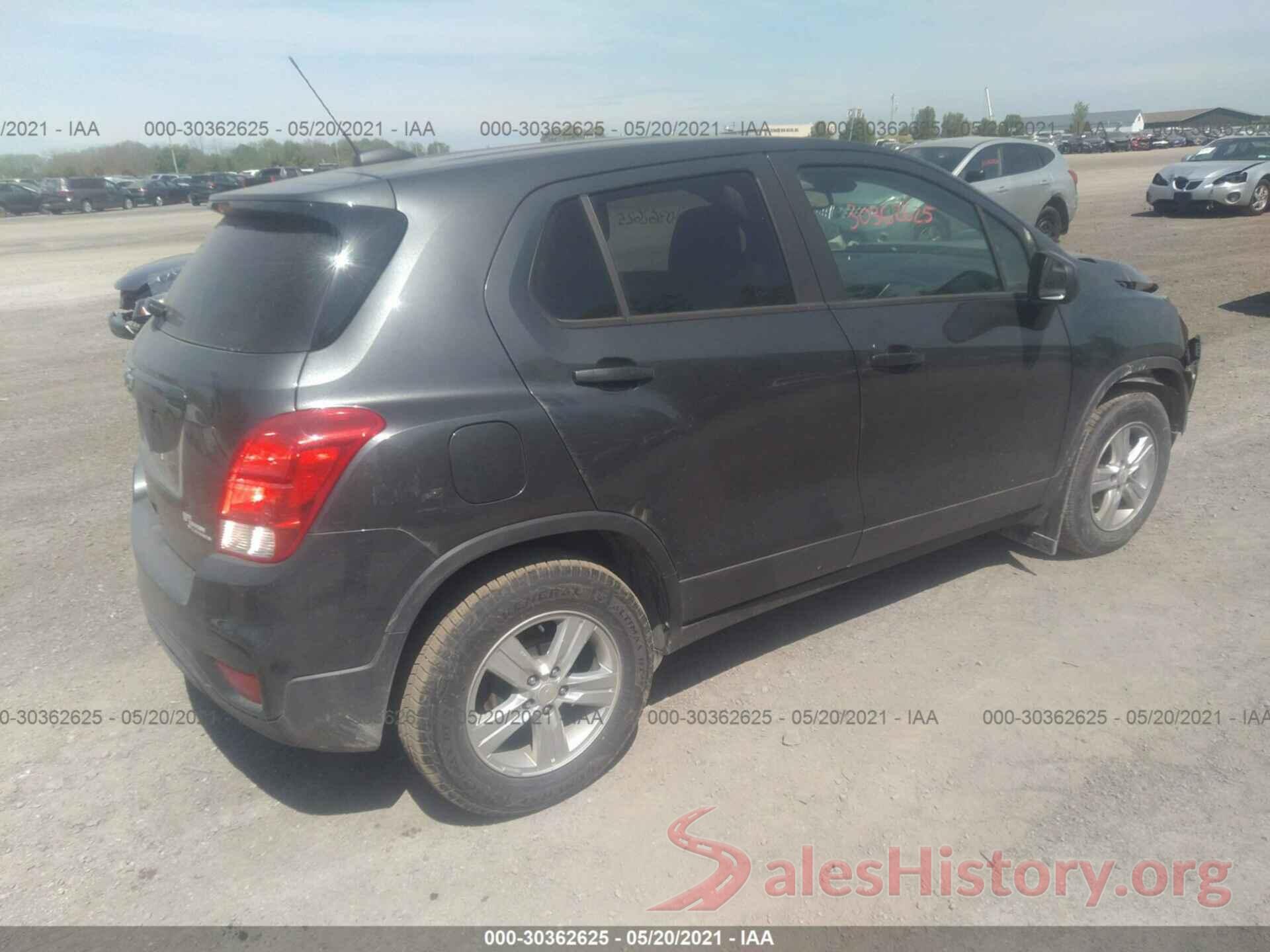 3GNCJKSB4KL375472 2019 CHEVROLET TRAX