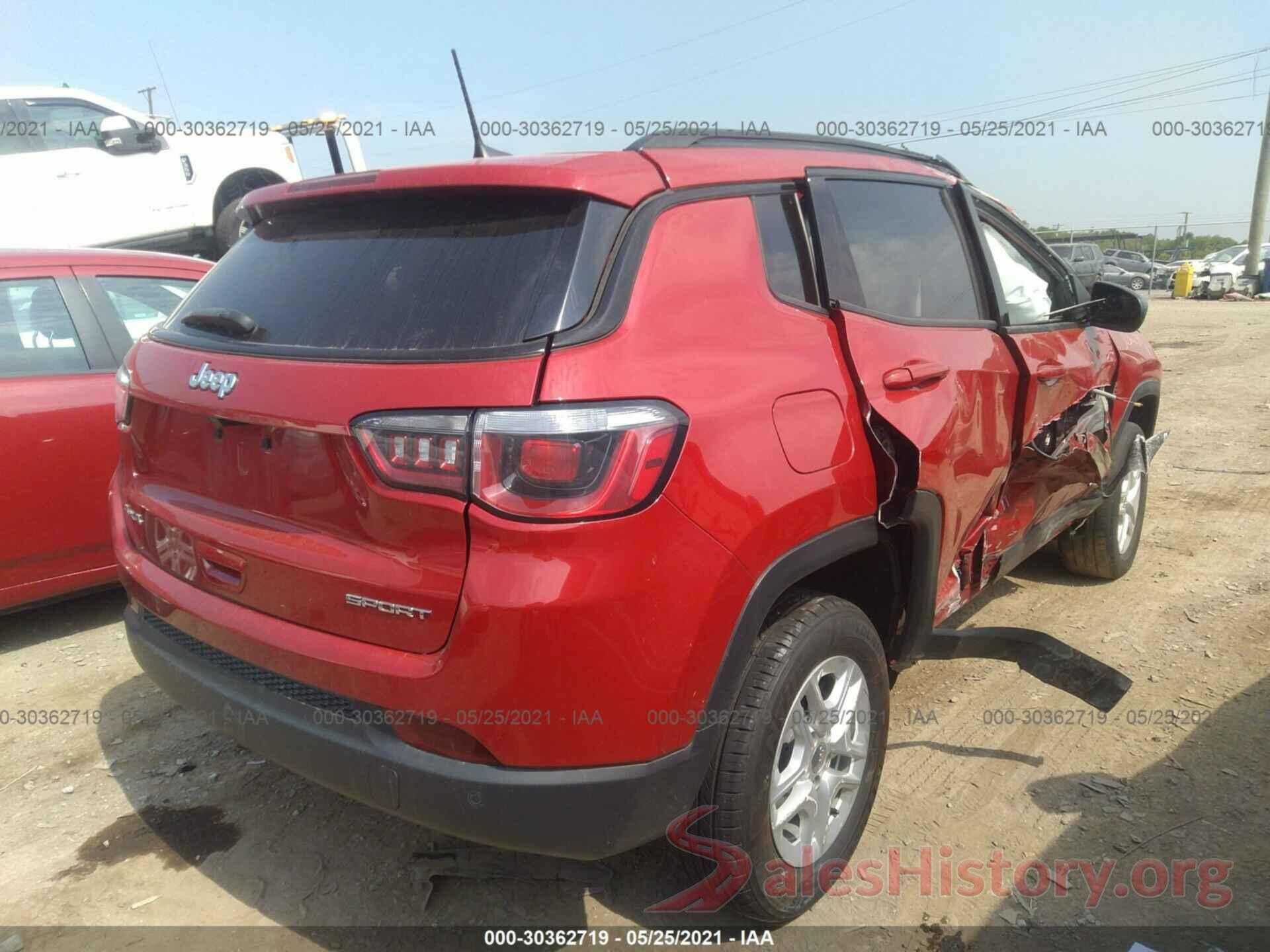 3C4NJDABXJT320733 2018 JEEP COMPASS