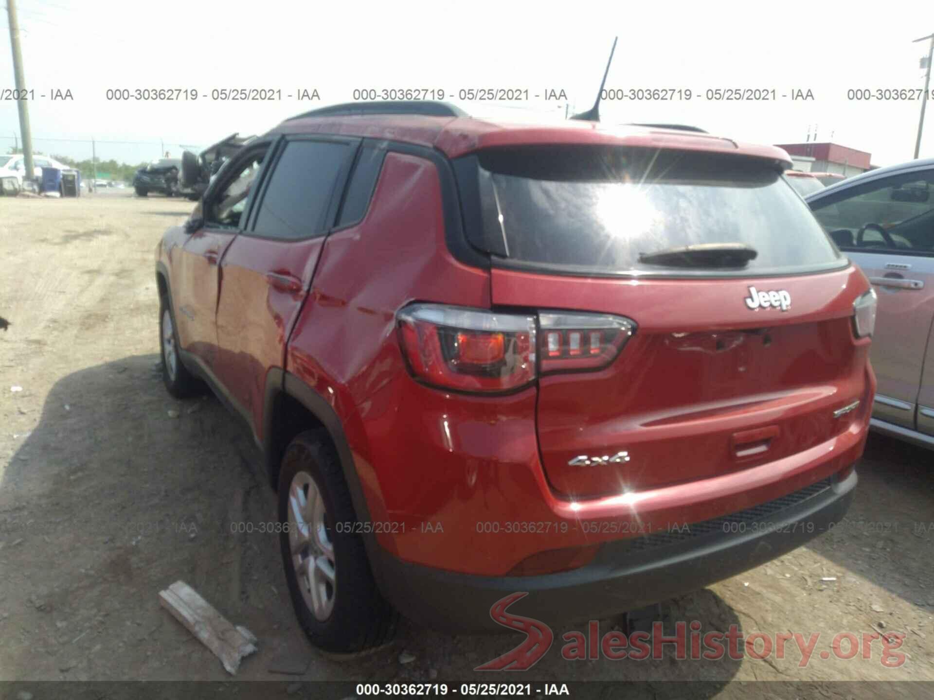 3C4NJDABXJT320733 2018 JEEP COMPASS