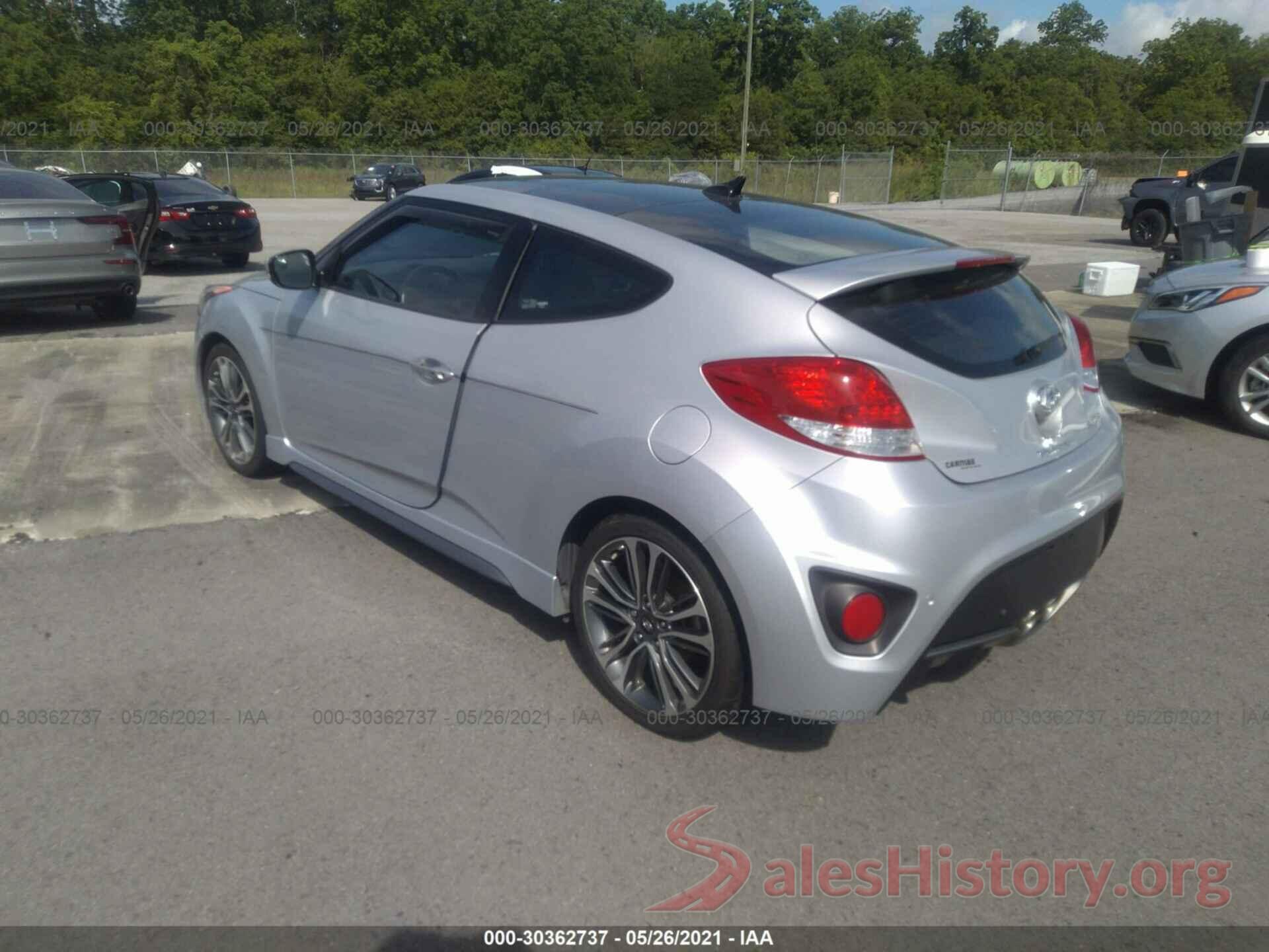 KMHTC6AE8HU314206 2017 HYUNDAI VELOSTER