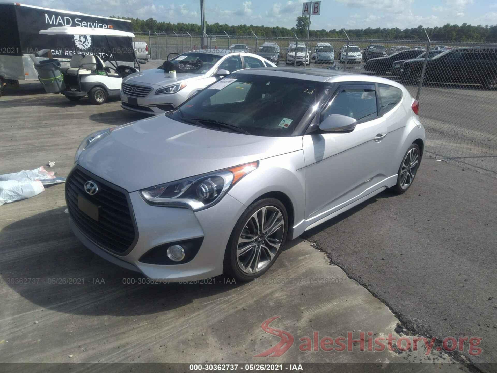 KMHTC6AE8HU314206 2017 HYUNDAI VELOSTER