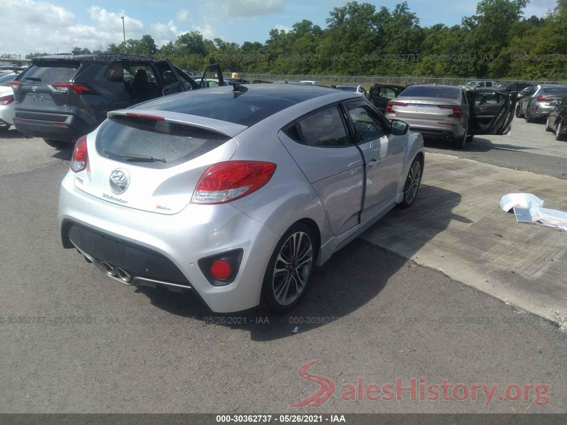 KMHTC6AE8HU314206 2017 HYUNDAI VELOSTER