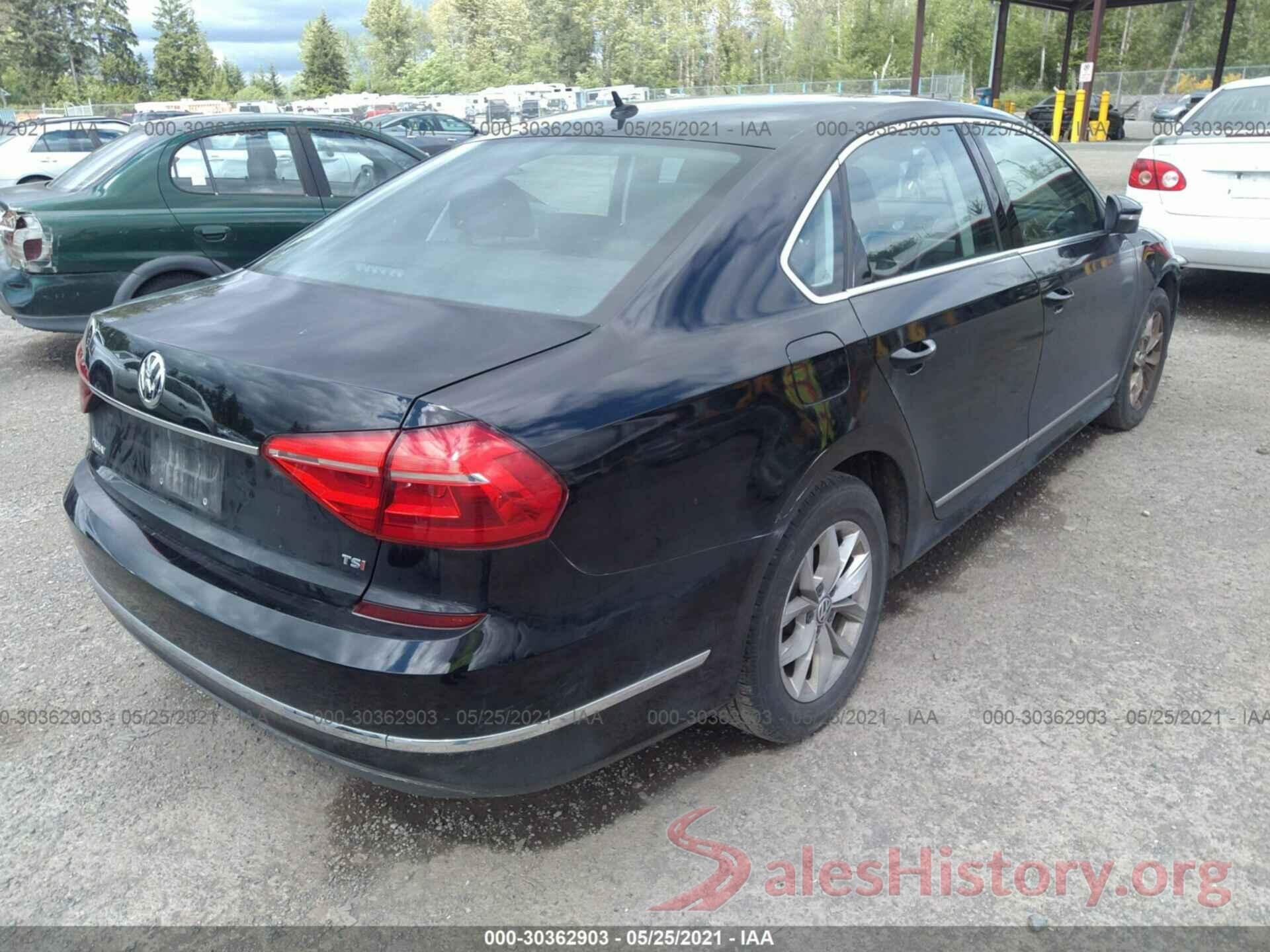 1VWAT7A30GC049251 2016 VOLKSWAGEN PASSAT