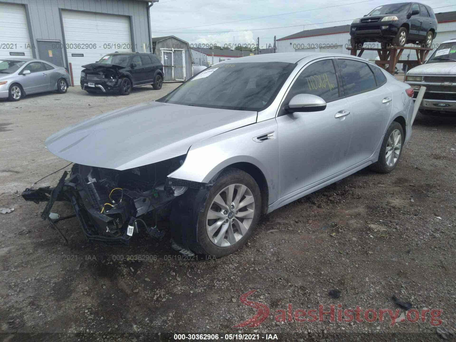 5XXGU4L30HG167615 2017 KIA OPTIMA