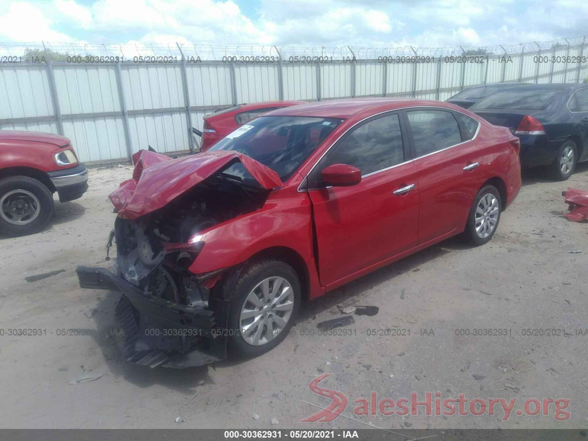 3N1AB7AP5HL642315 2017 NISSAN SENTRA