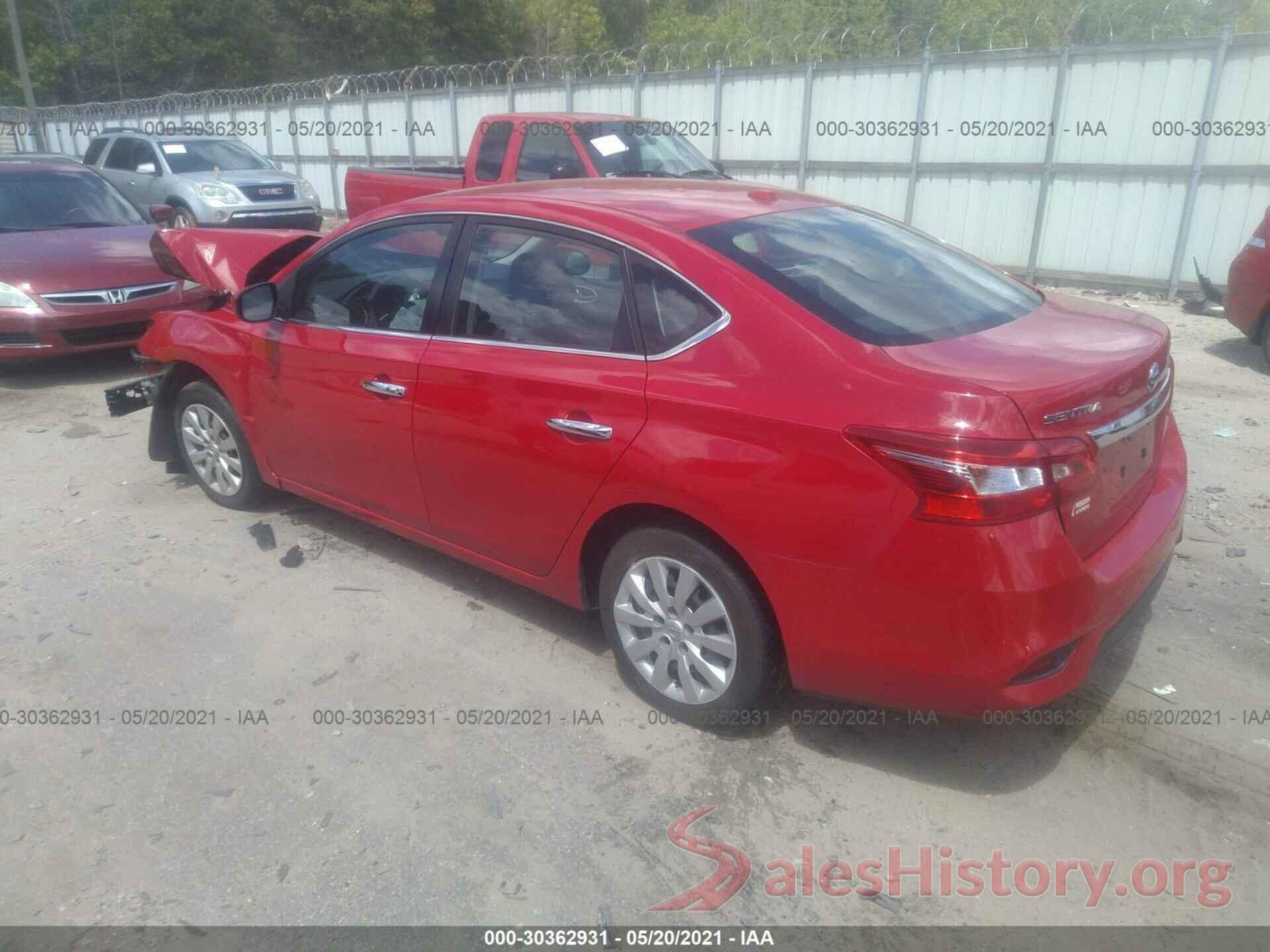 3N1AB7AP5HL642315 2017 NISSAN SENTRA