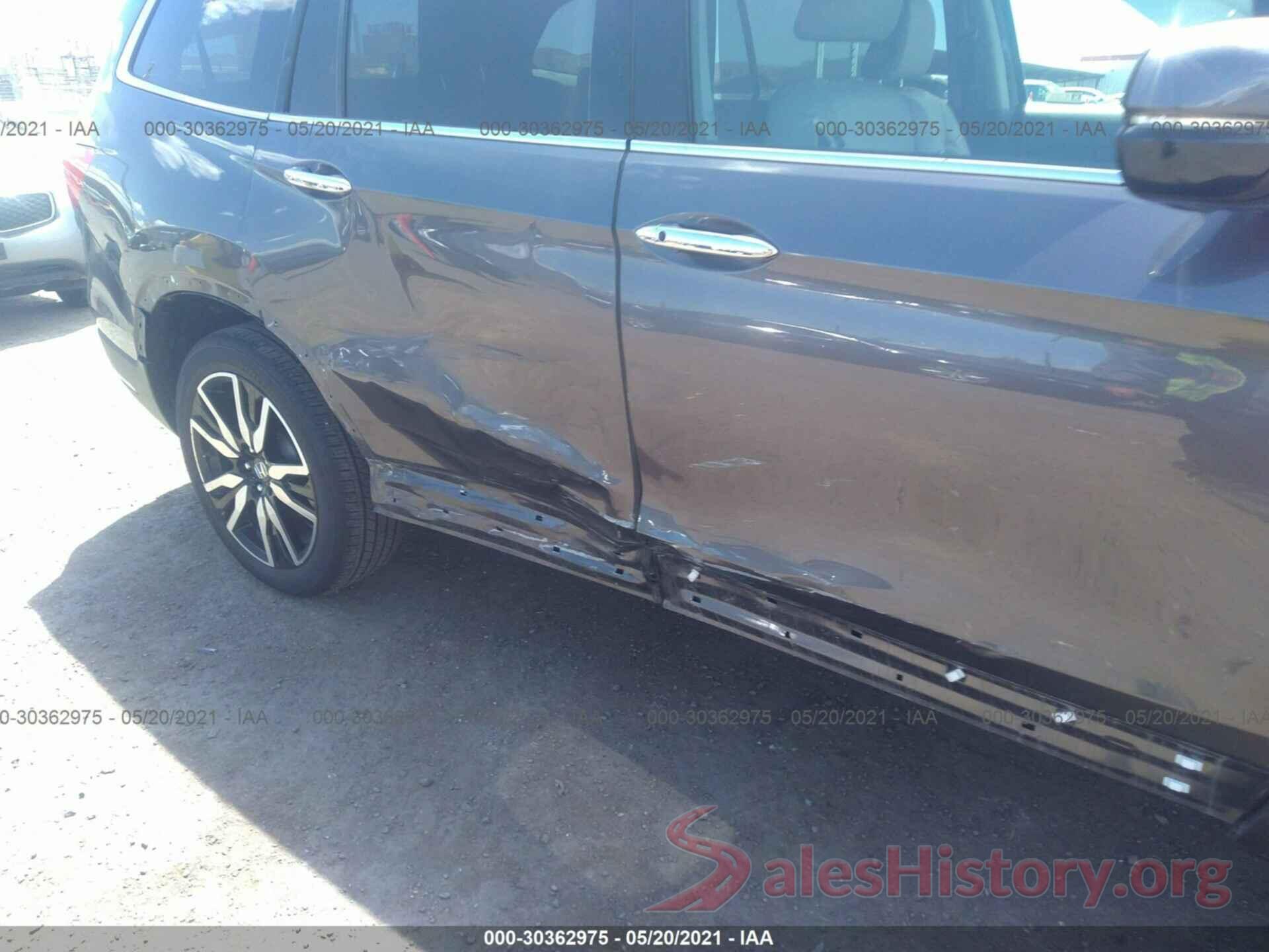 5FNYF6H09KB055883 2019 HONDA PILOT