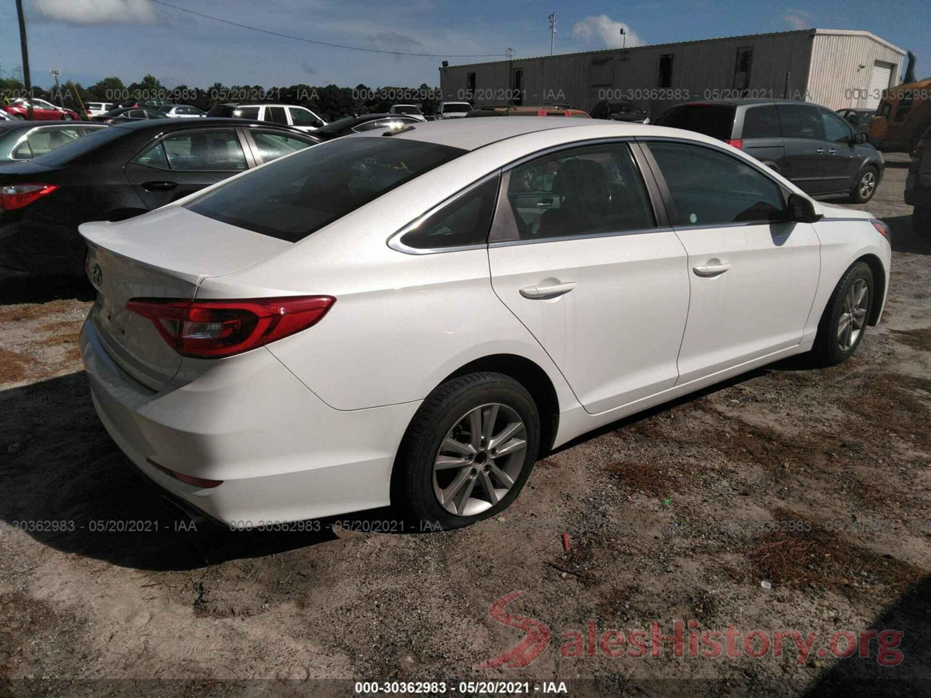 5NPE24AF1GH316448 2016 HYUNDAI SONATA