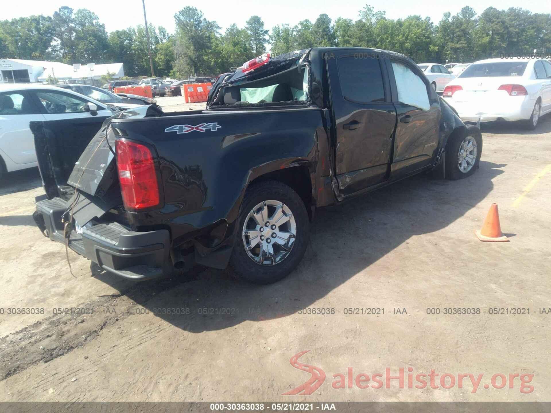 1GCGTCEN9M1207191 2021 CHEVROLET COLORADO