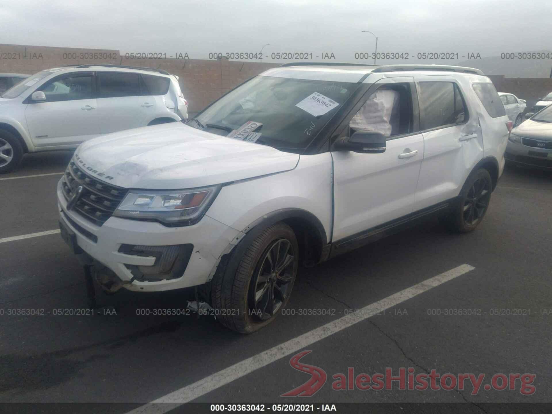 1FM5K7D88HGD04250 2017 FORD EXPLORER