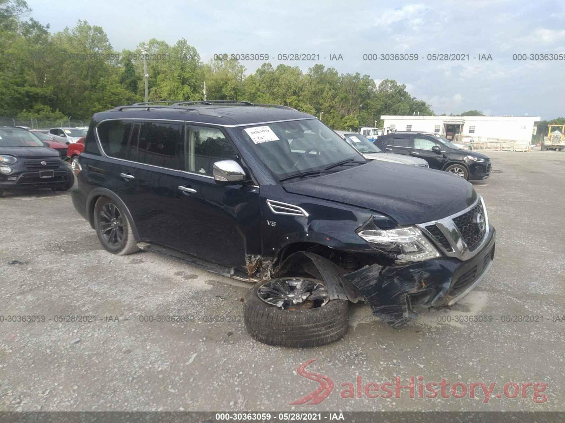 JN8AY2NCXJX501082 2018 NISSAN ARMADA