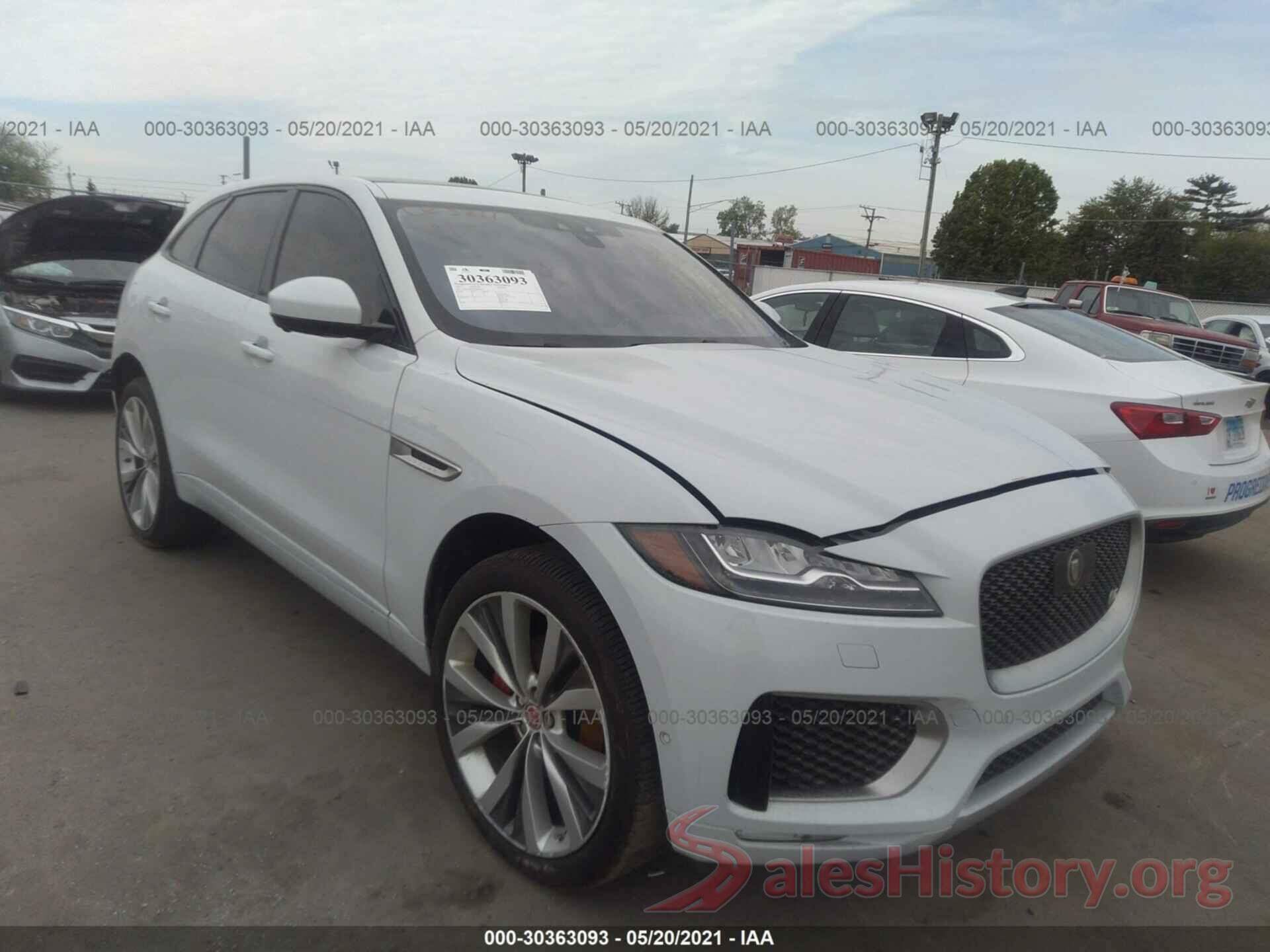 SADCM2BV9HA888814 2017 JAGUAR F-PACE