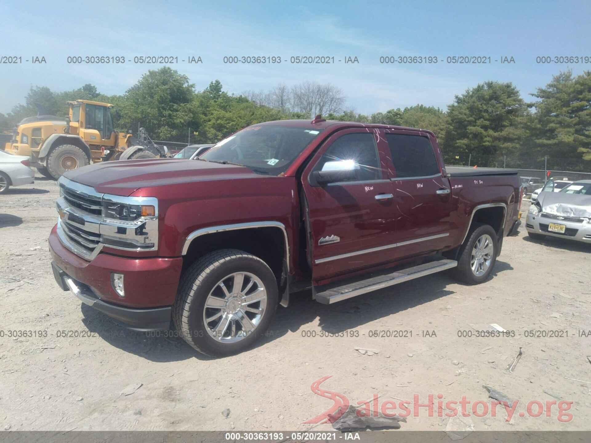 3GCPCTEJ7HG231901 2017 CHEVROLET SILVERADO 1500