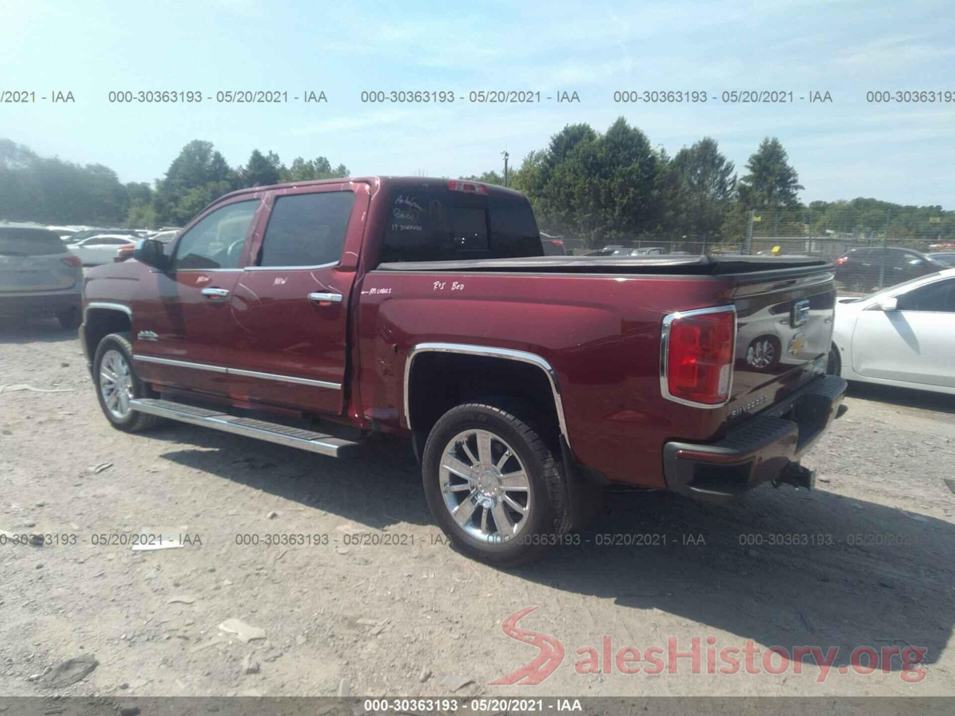 3GCPCTEJ7HG231901 2017 CHEVROLET SILVERADO 1500