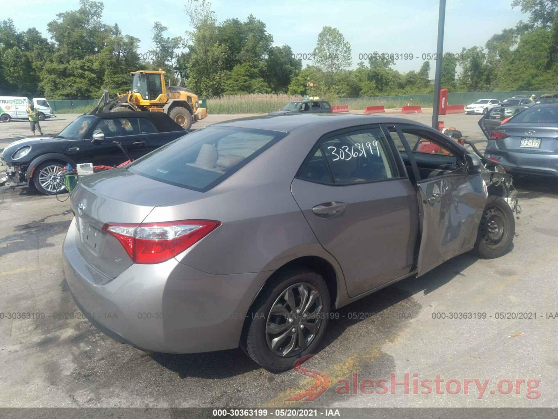 2T1BURHE2GC485761 2016 TOYOTA COROLLA