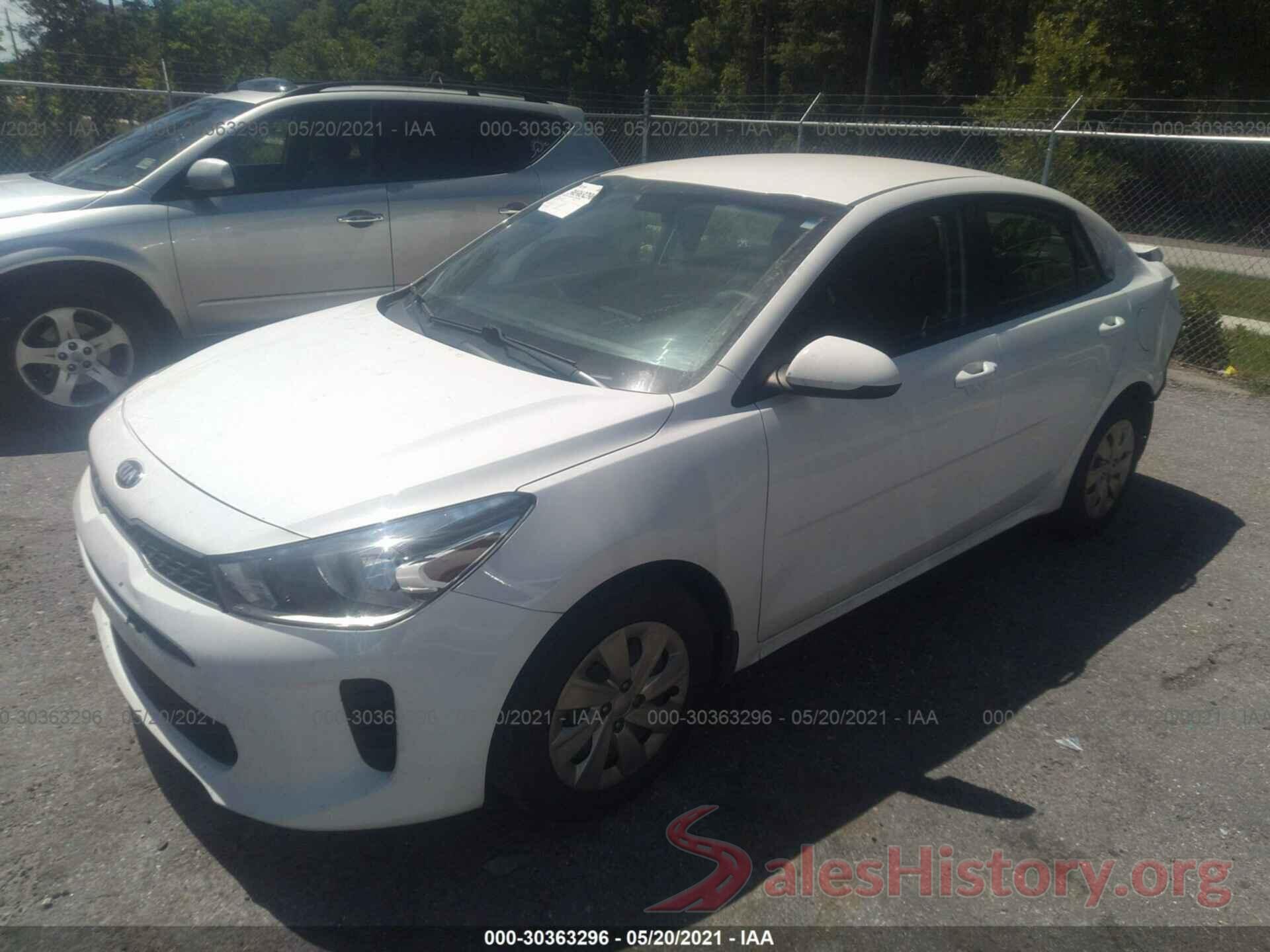 3KPA24AB8JE058758 2018 KIA RIO