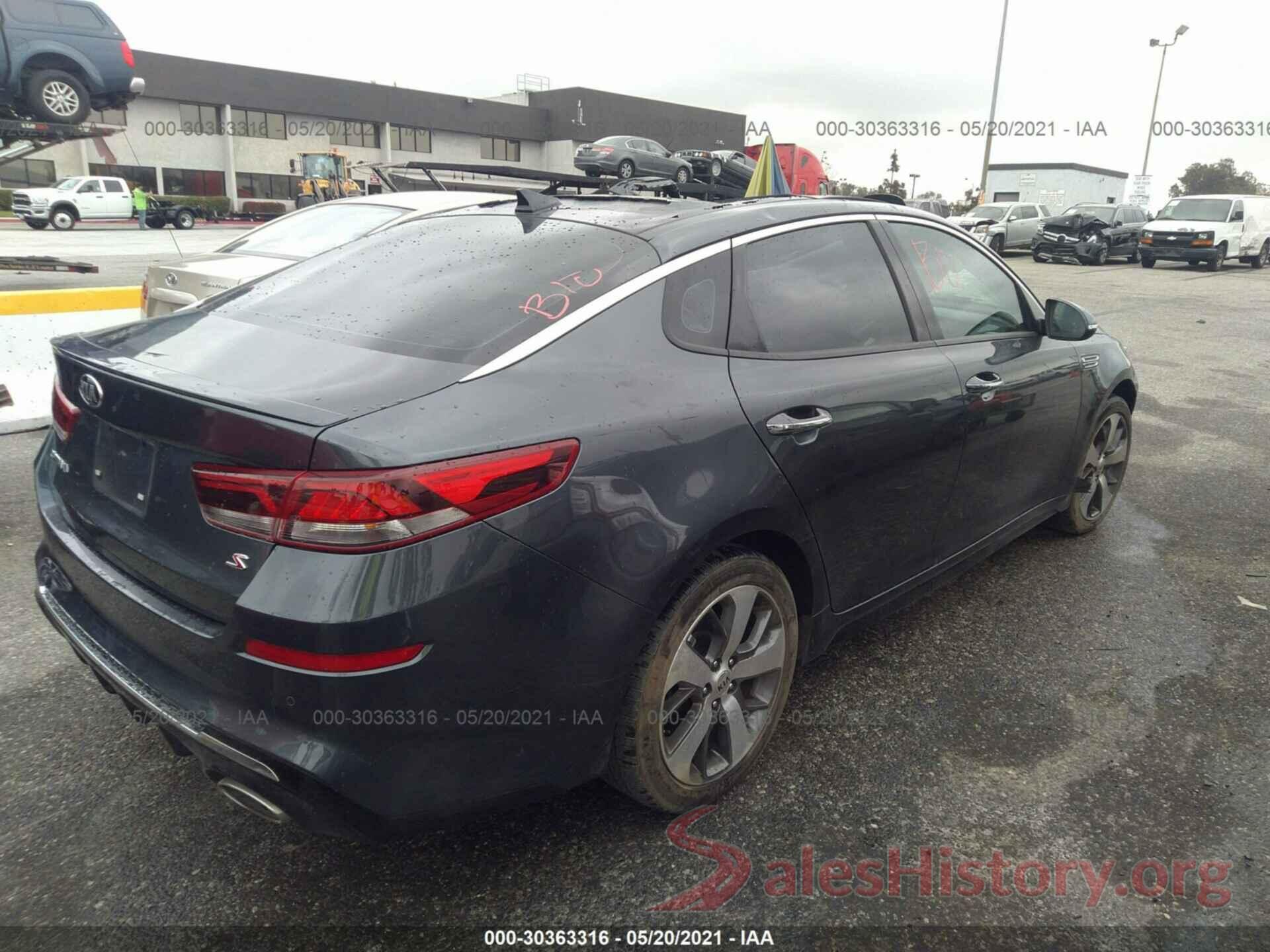 5XXGT4L3XLG410147 2020 KIA OPTIMA