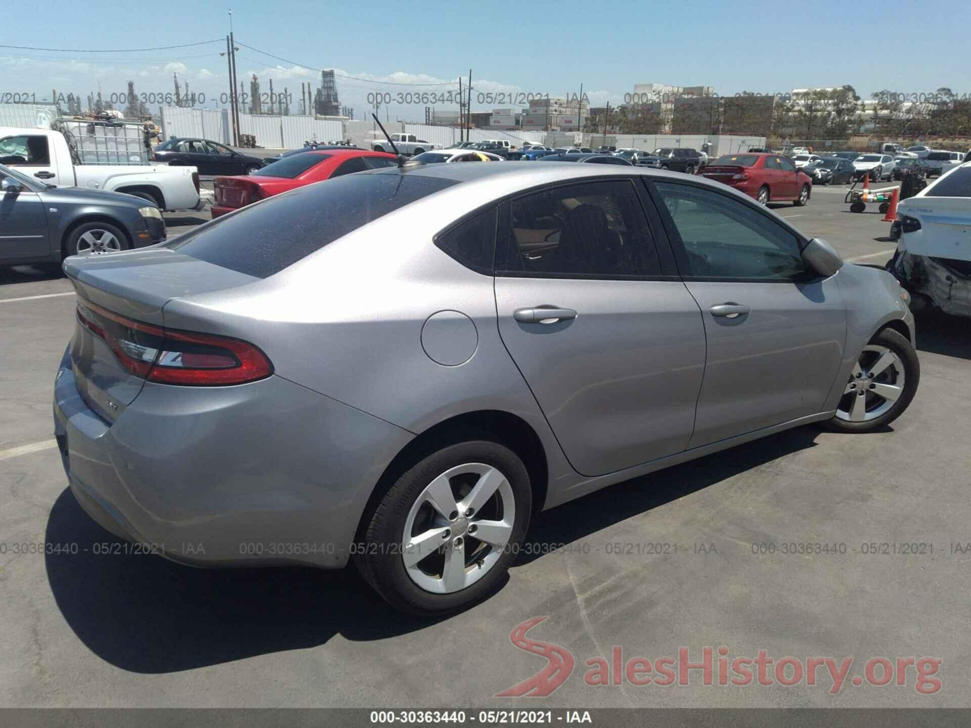 1C3CDFBB0GD593644 2016 DODGE DART