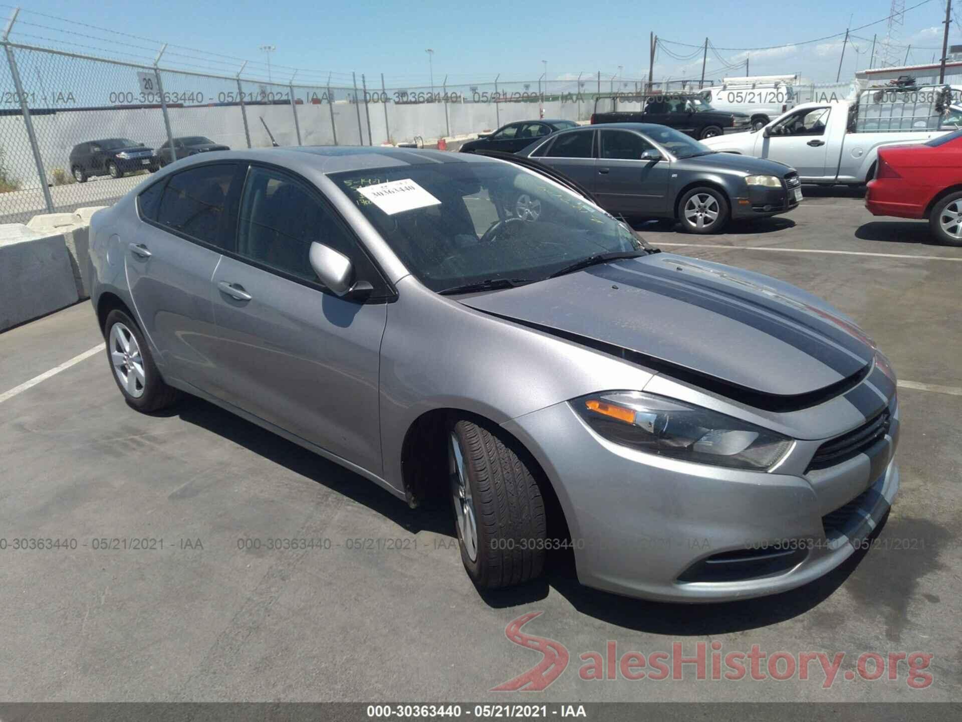 1C3CDFBB0GD593644 2016 DODGE DART