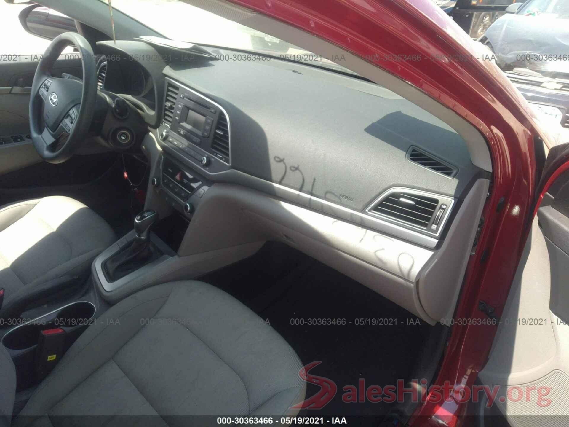 KMHD74LF8HU397588 2017 HYUNDAI ELANTRA