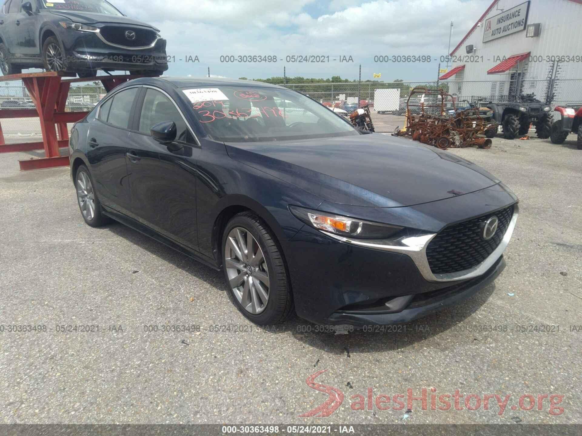 3MZBPAALXKM111641 2019 MAZDA MAZDA3 SEDAN