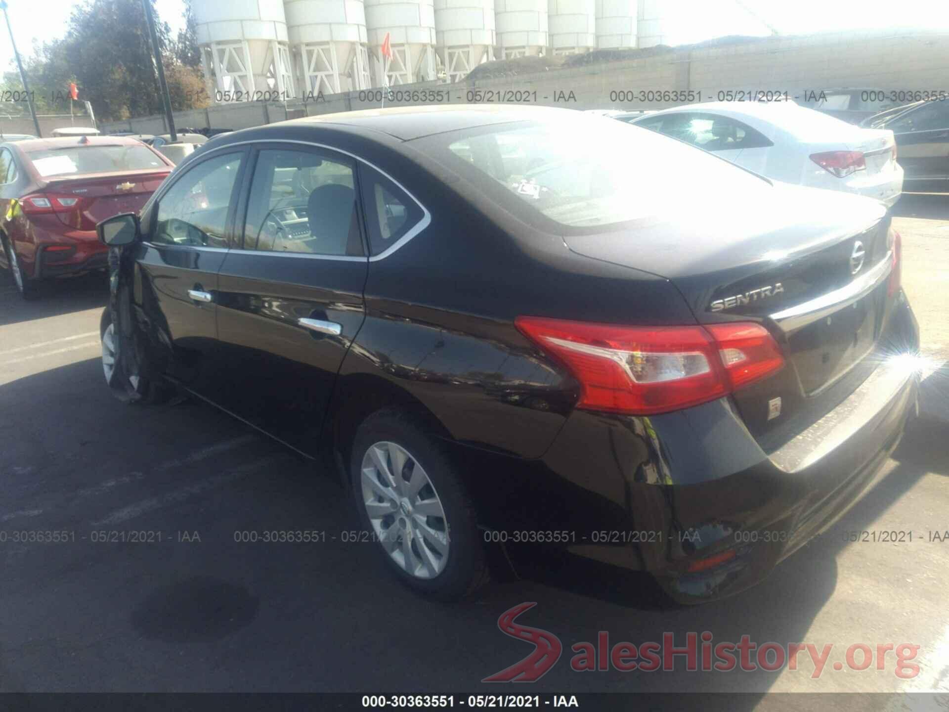 3N1AB7AP1HY295813 2017 NISSAN SENTRA