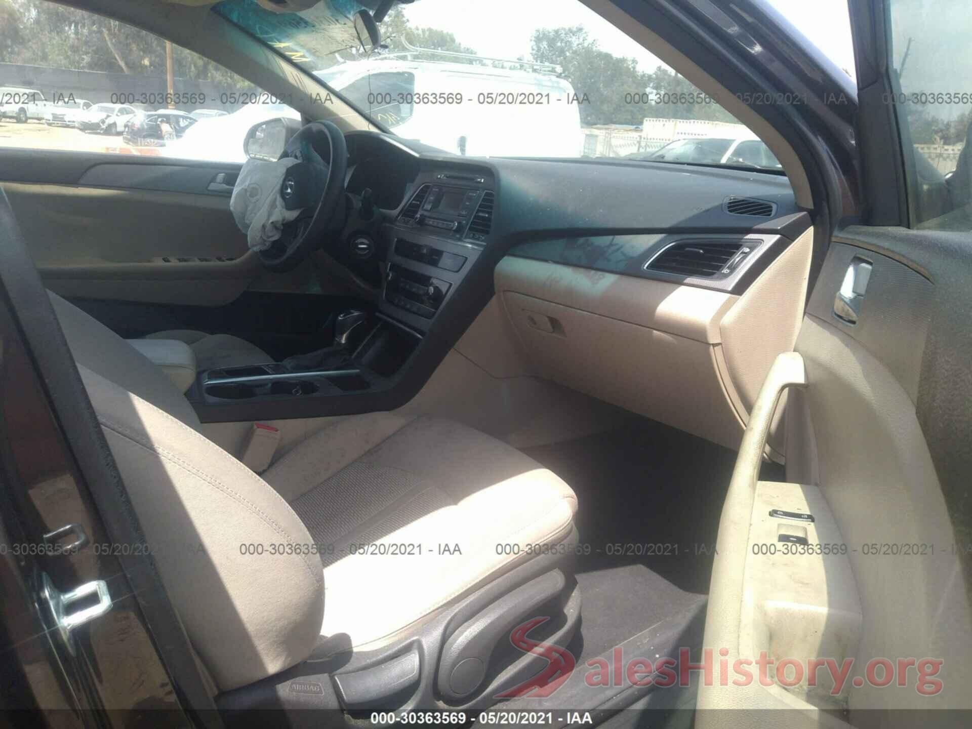 5NPE24AF1HH523326 2017 HYUNDAI SONATA