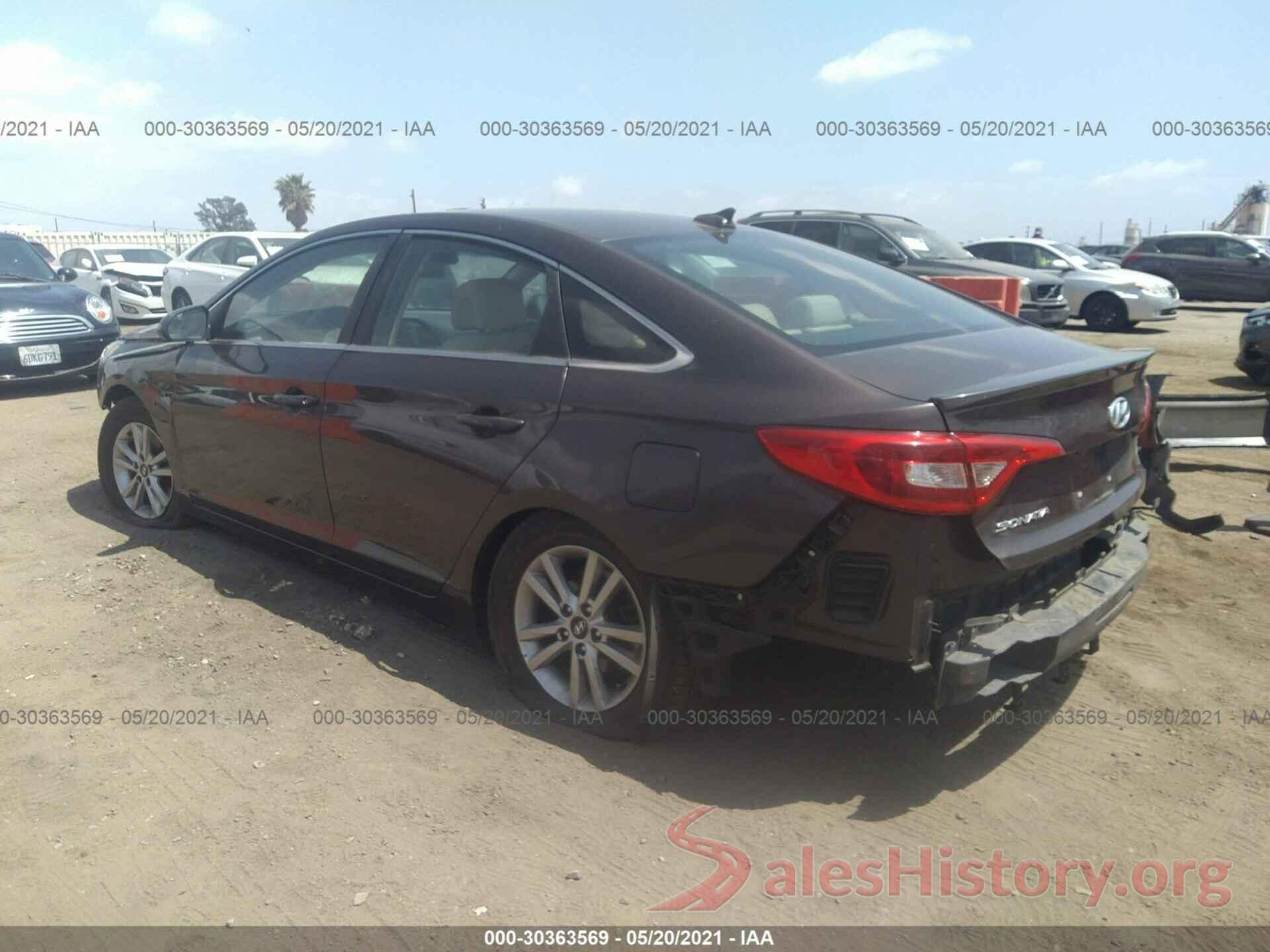 5NPE24AF1HH523326 2017 HYUNDAI SONATA