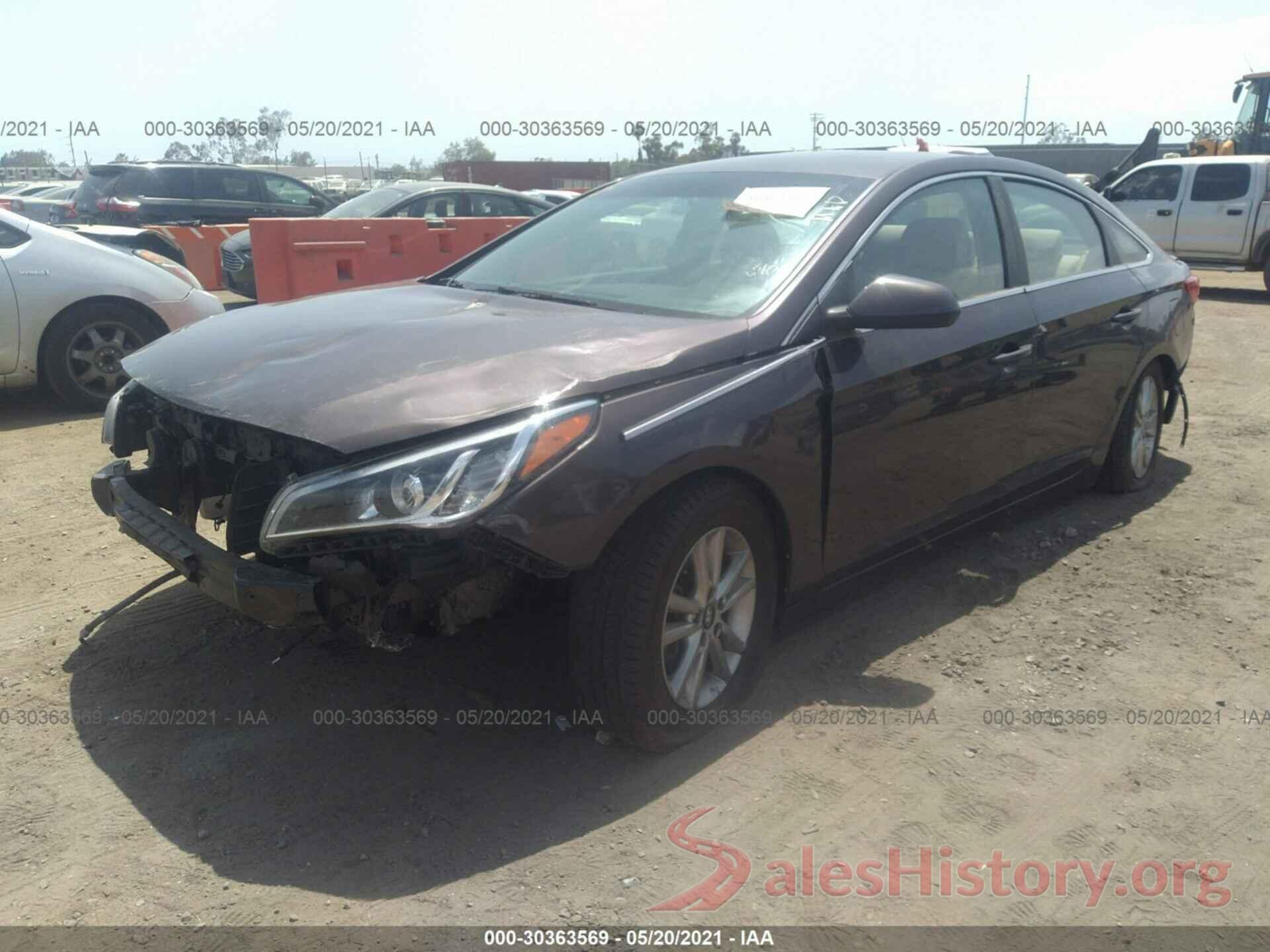 5NPE24AF1HH523326 2017 HYUNDAI SONATA