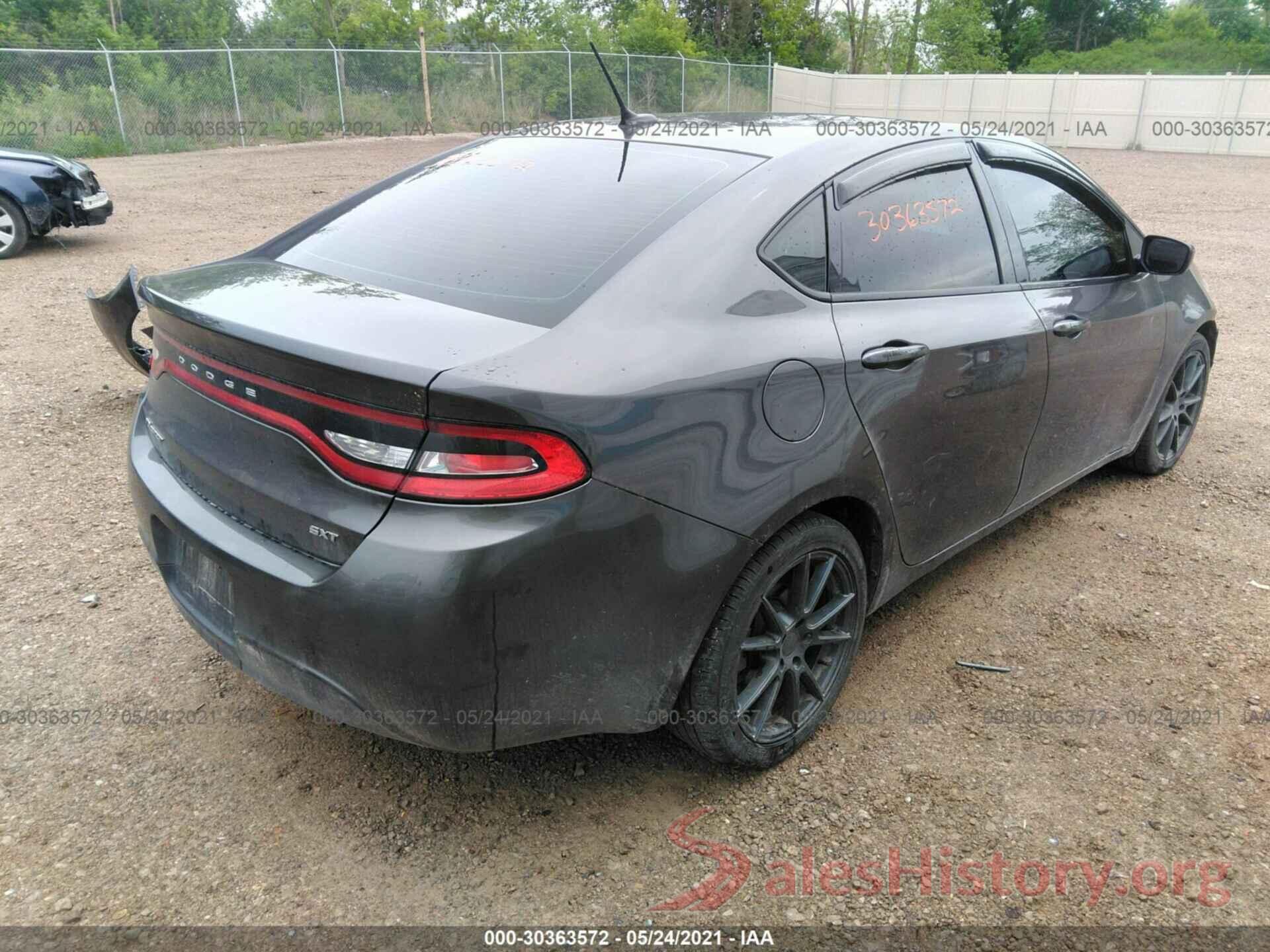 1C3CDFBB0GD570588 2016 DODGE DART