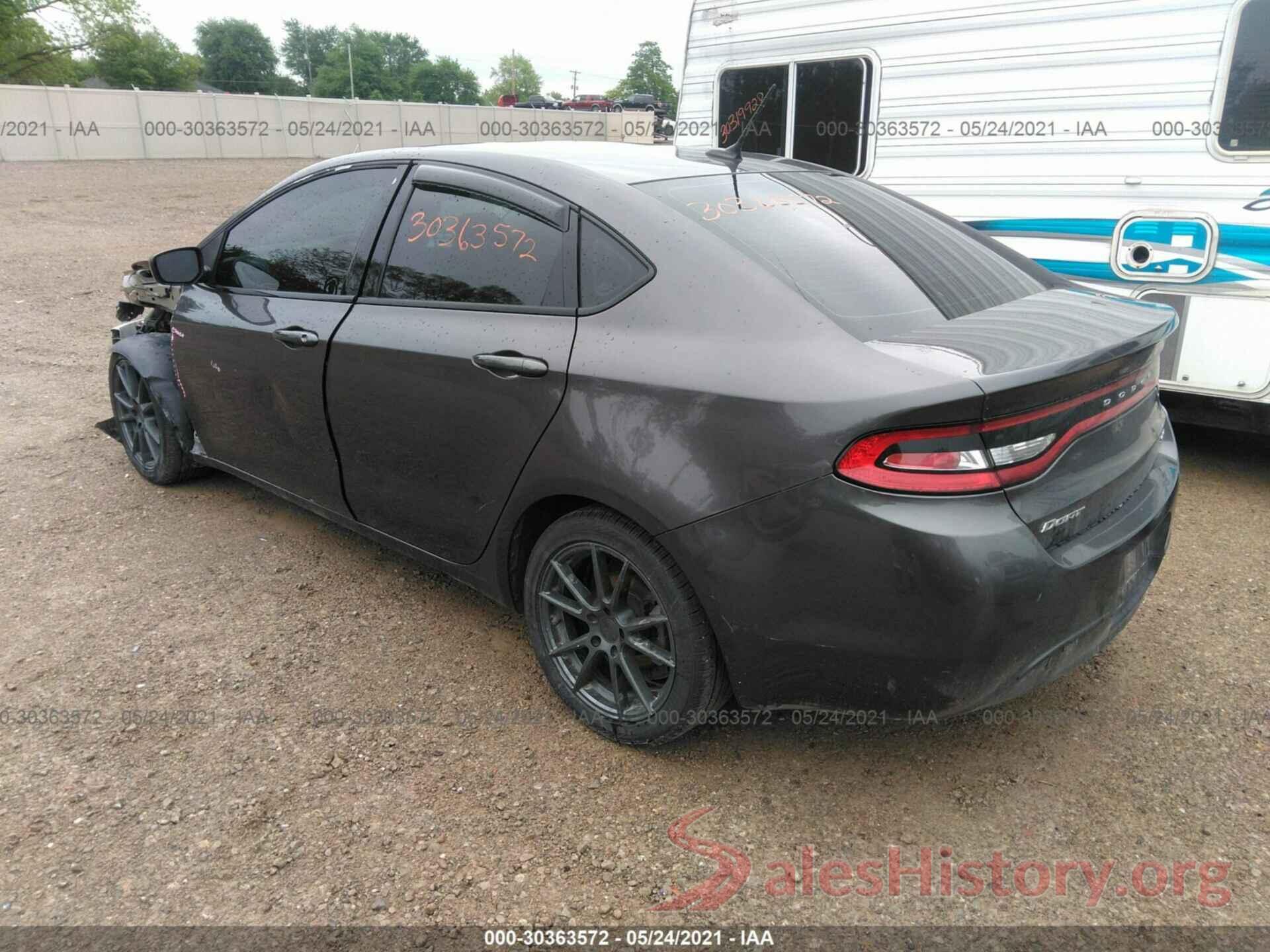 1C3CDFBB0GD570588 2016 DODGE DART