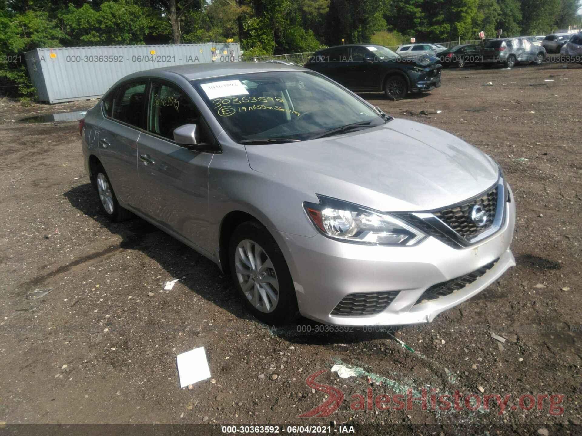 3N1AB7AP5KY386428 2019 NISSAN SENTRA