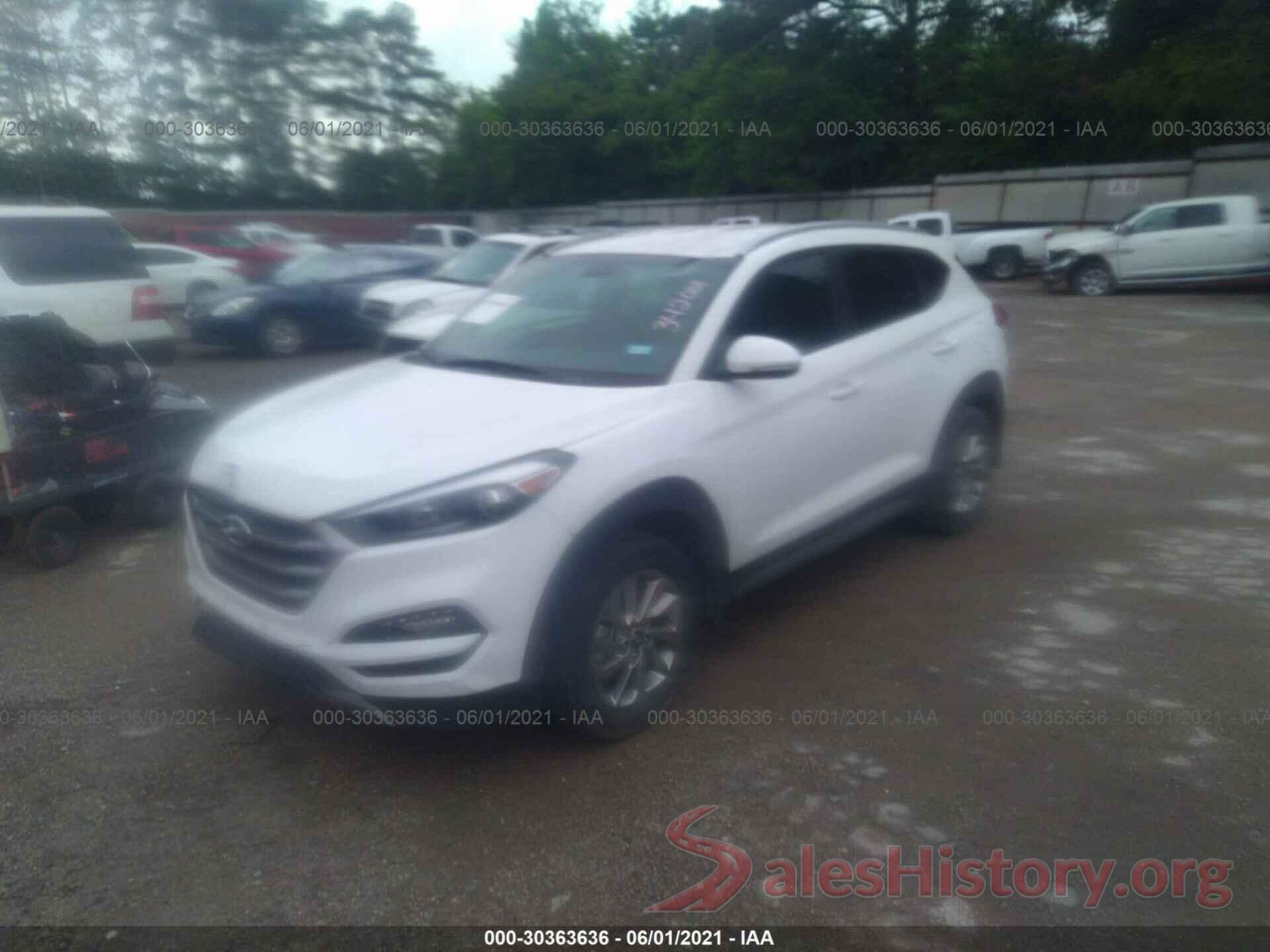 KM8J33A24HU342001 2017 HYUNDAI TUCSON