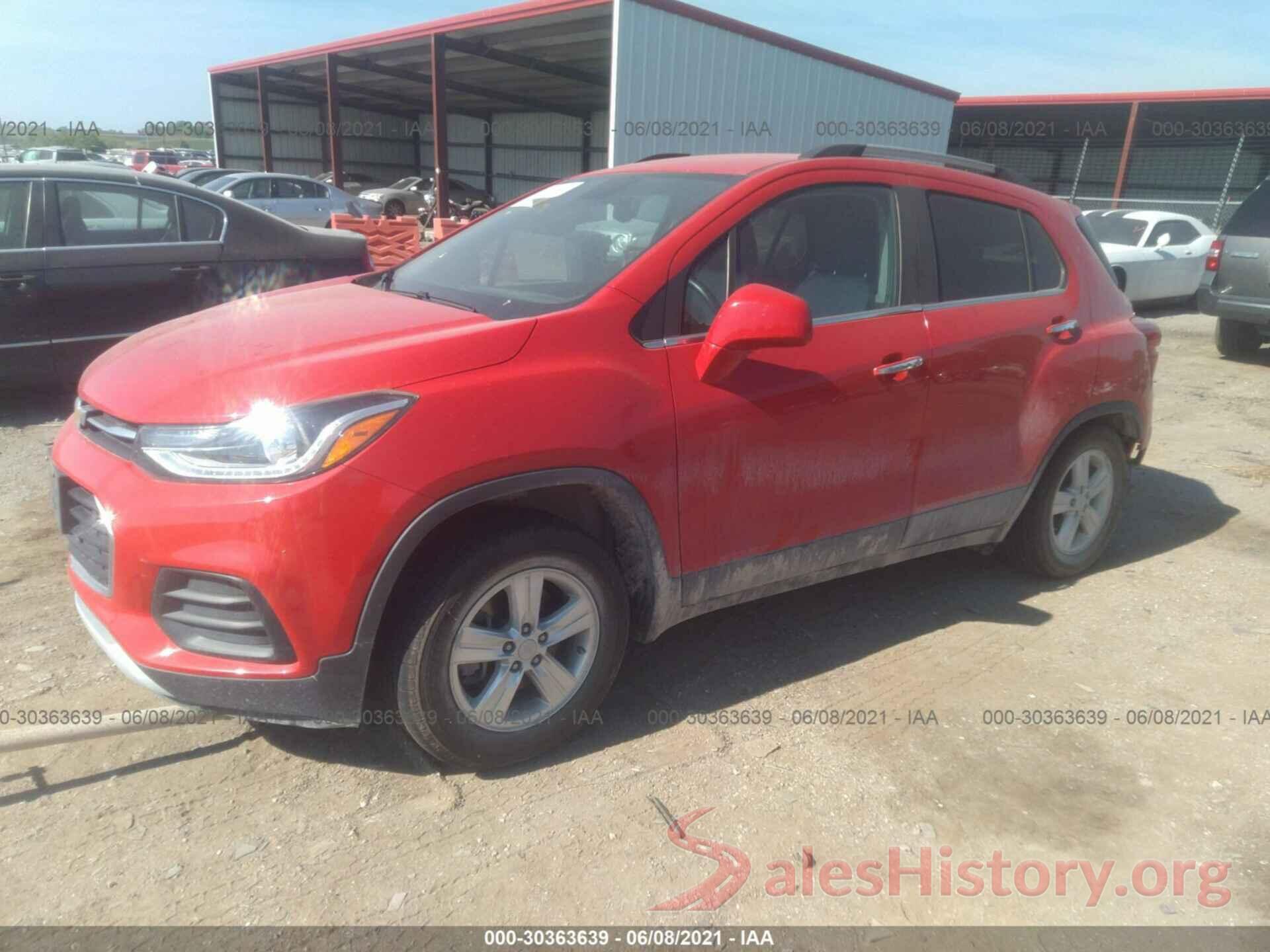 3GNCJLSB1HL140297 2017 CHEVROLET TRAX