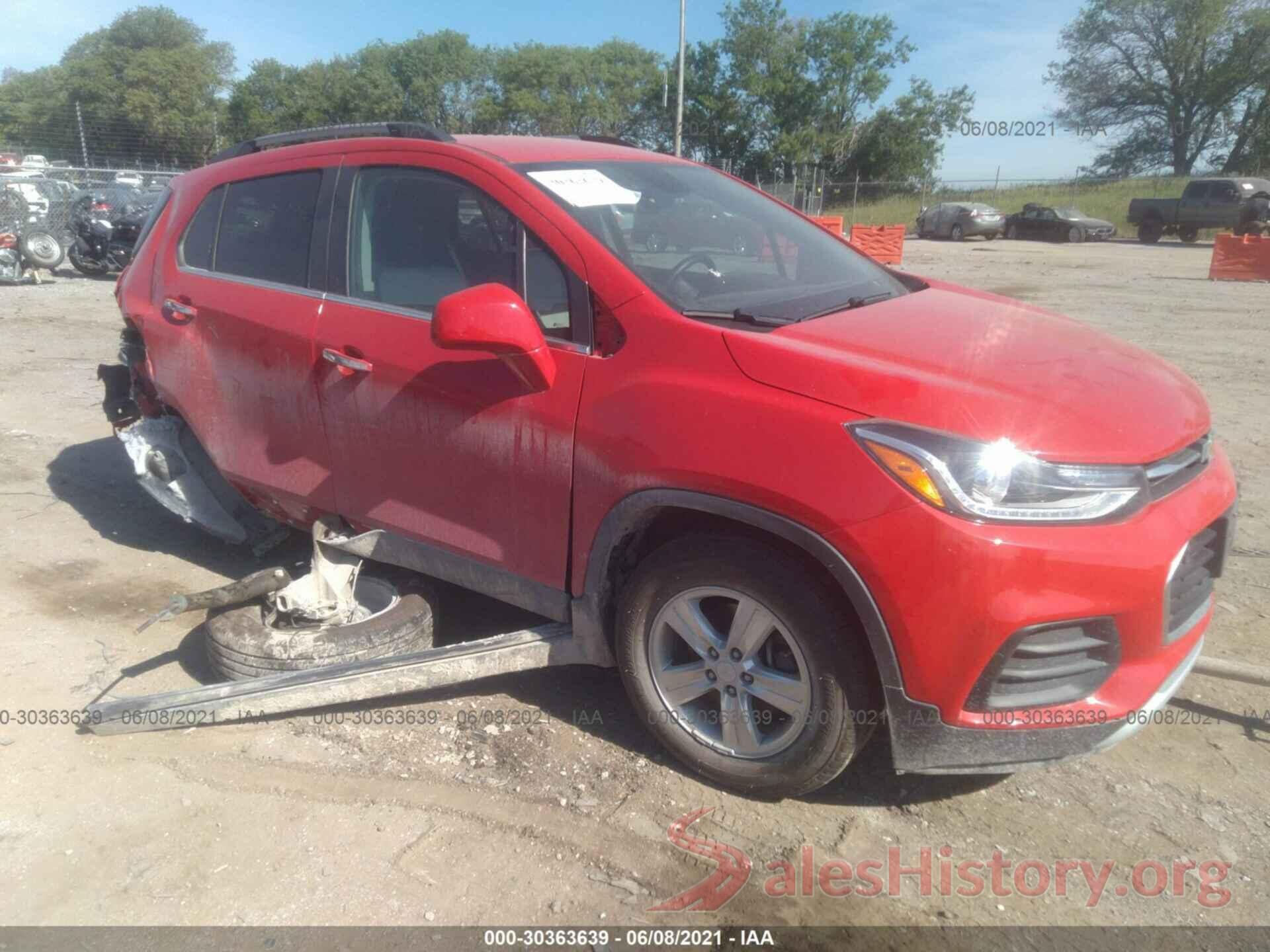 3GNCJLSB1HL140297 2017 CHEVROLET TRAX