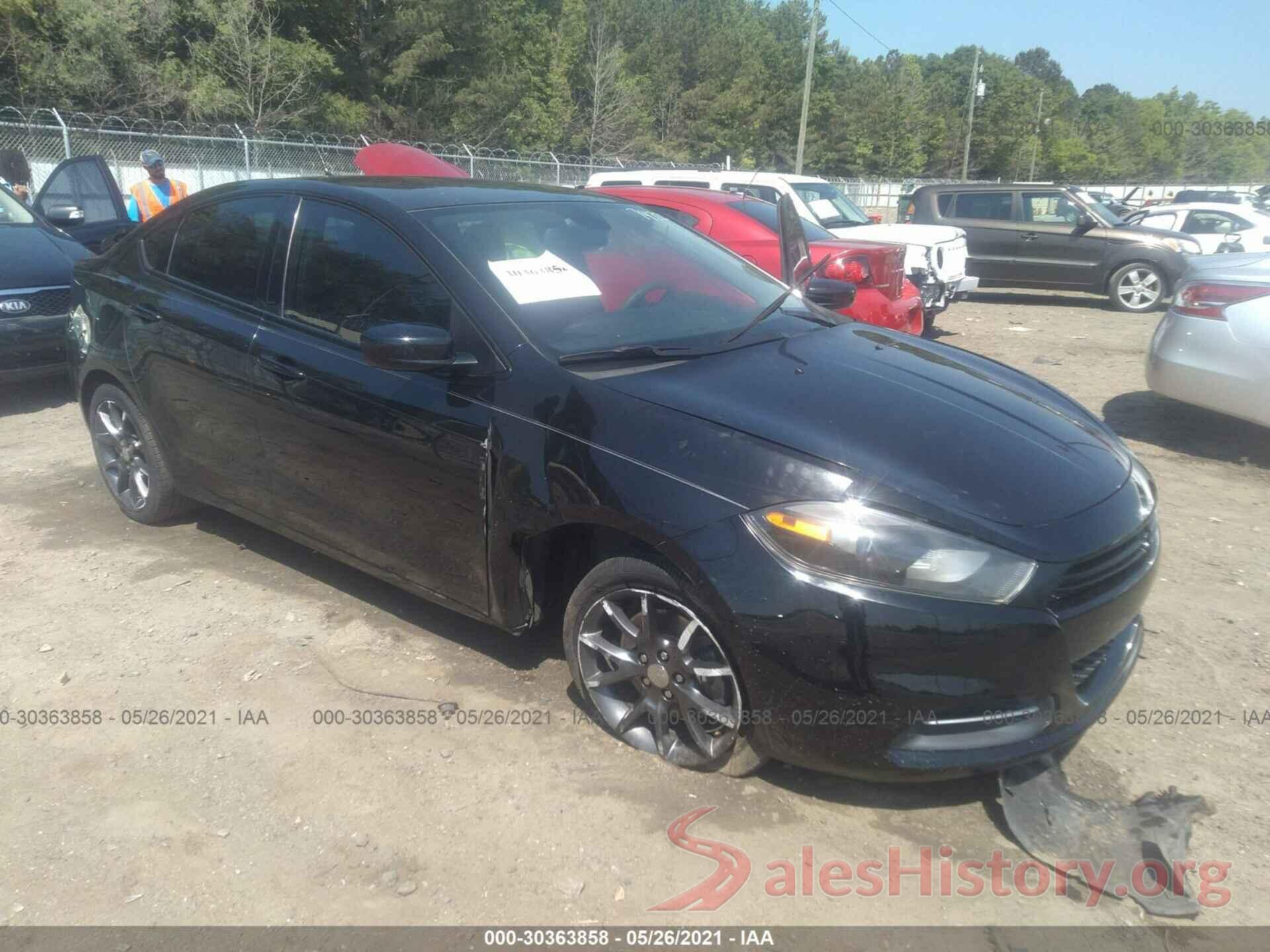 1C3CDFAA2GD607472 2016 DODGE DART