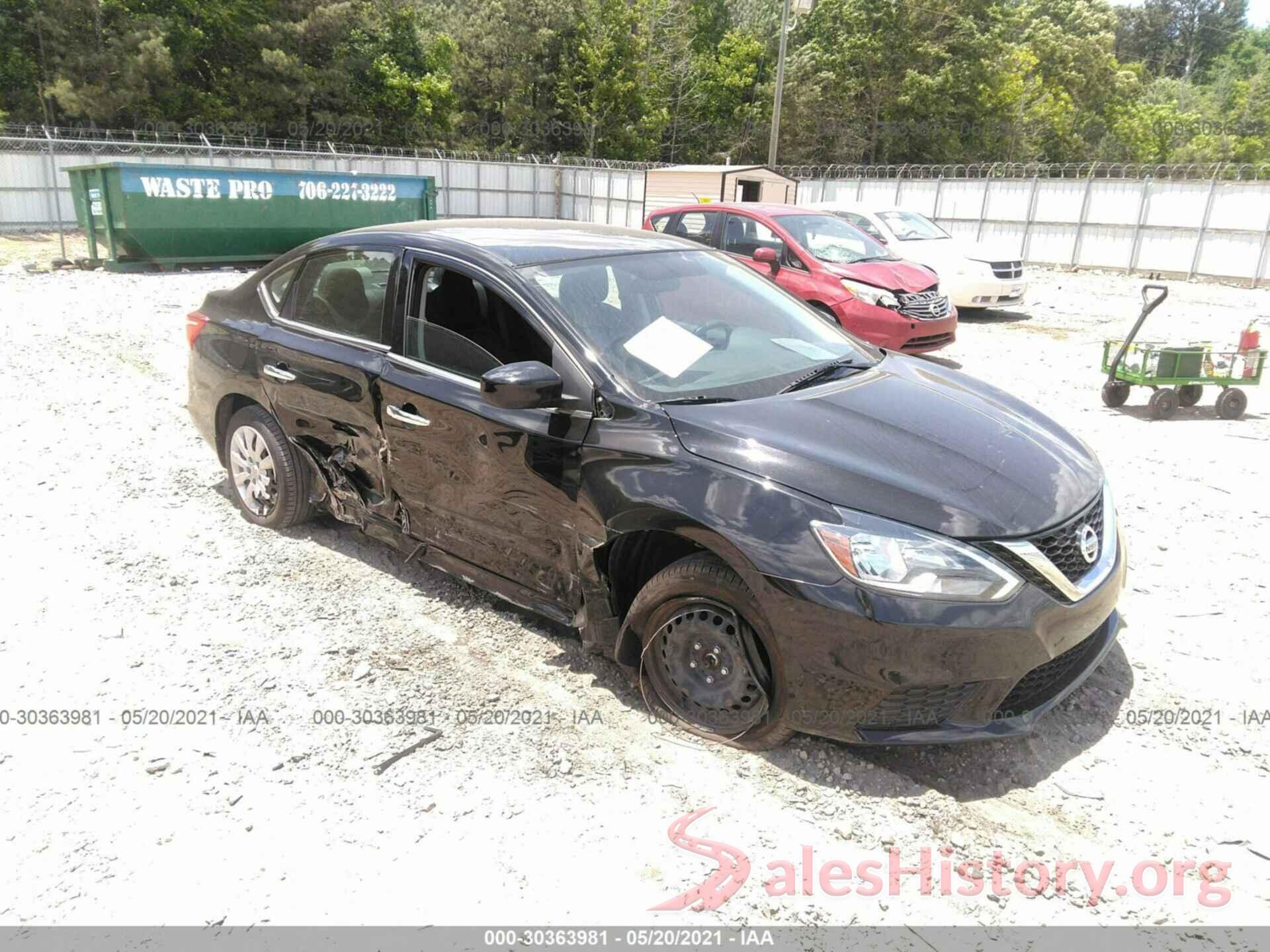 3N1AB7AP6HL655686 2017 NISSAN SENTRA