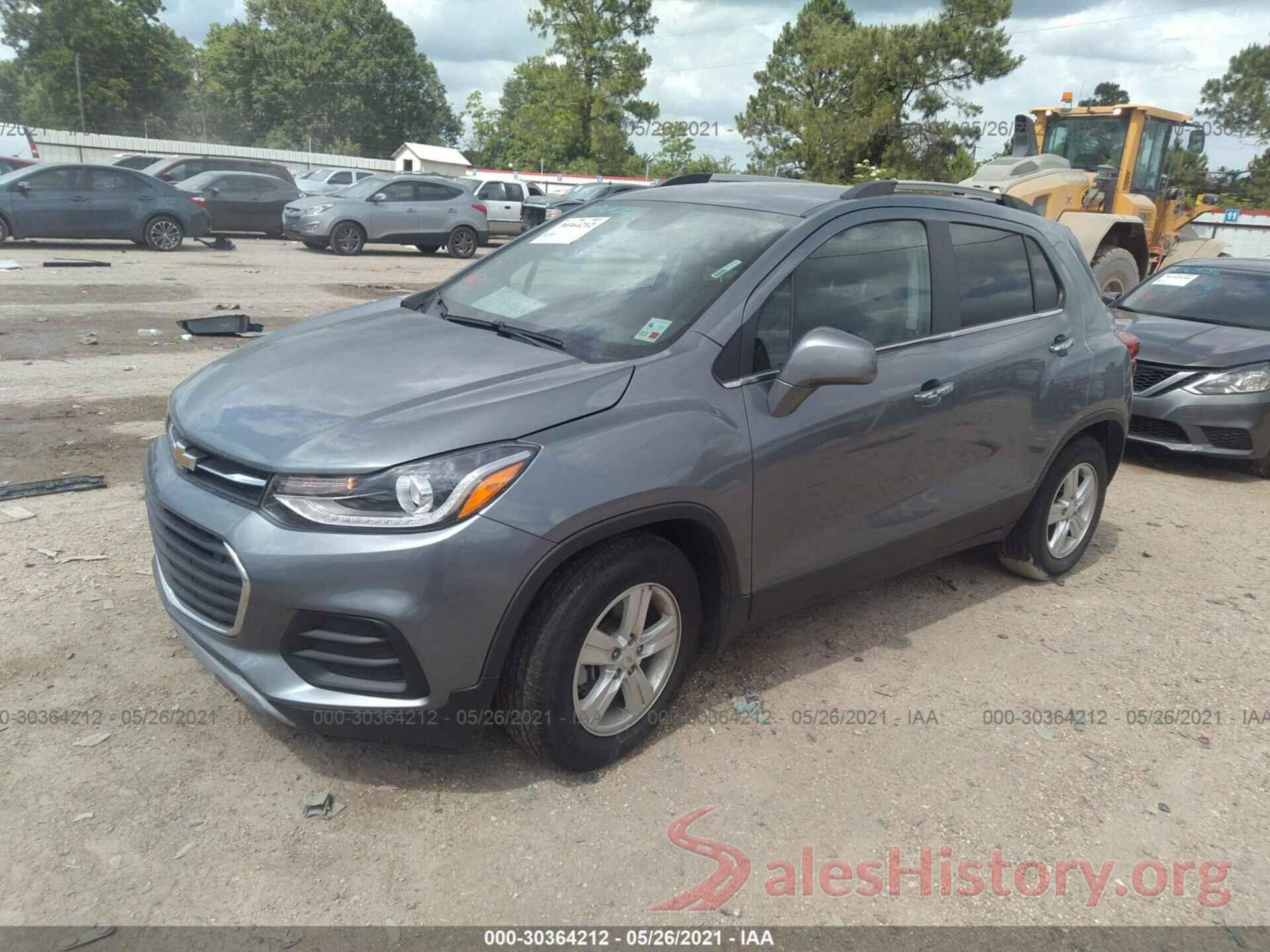 KL7CJLSB6KB815852 2019 CHEVROLET TRAX