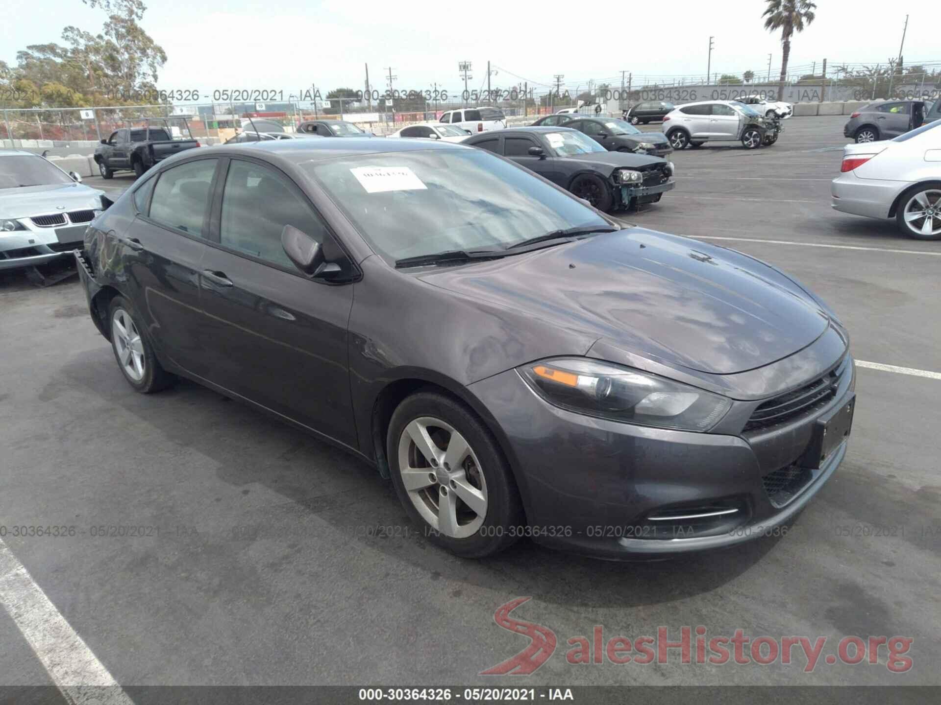 1C3CDFBAXGD694407 2016 DODGE DART