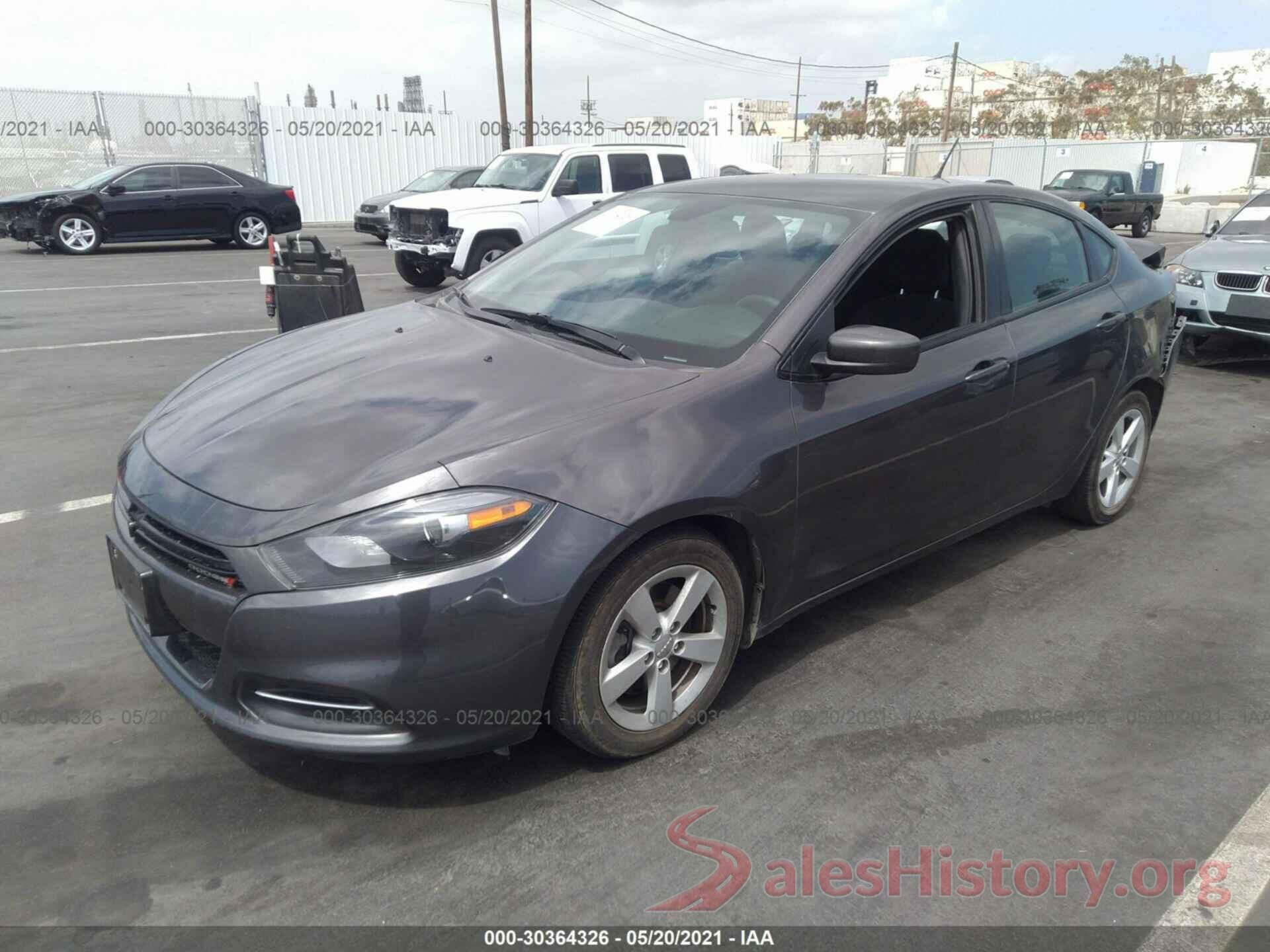 1C3CDFBAXGD694407 2016 DODGE DART